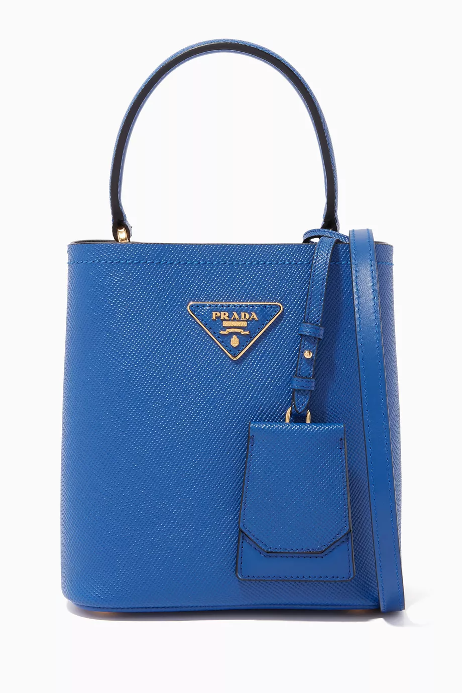 Prada small double bucket bag store