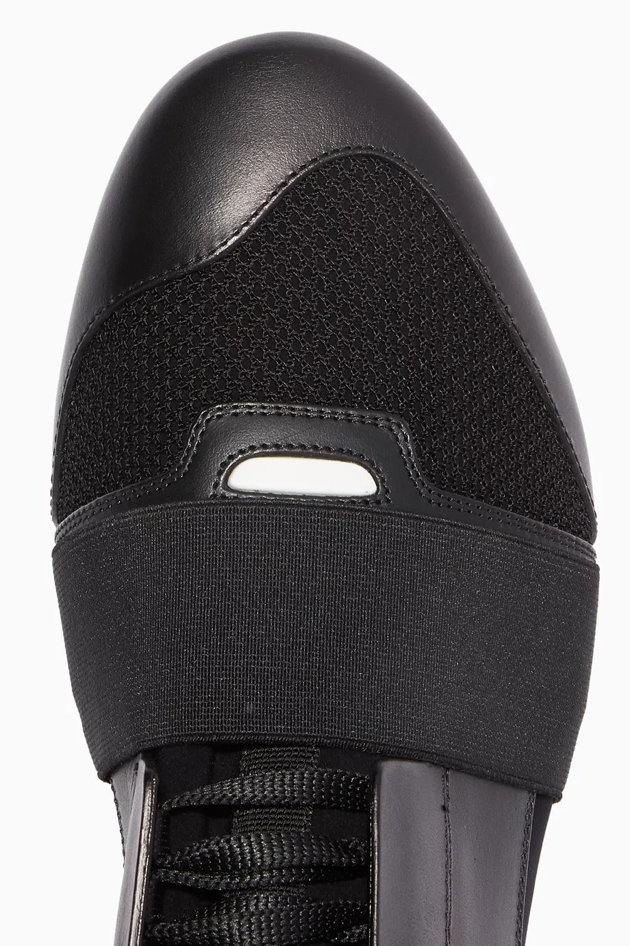 Buy Balenciaga Black Black Race Runner Low Top Sneakers For Men Online Ounass Saudi