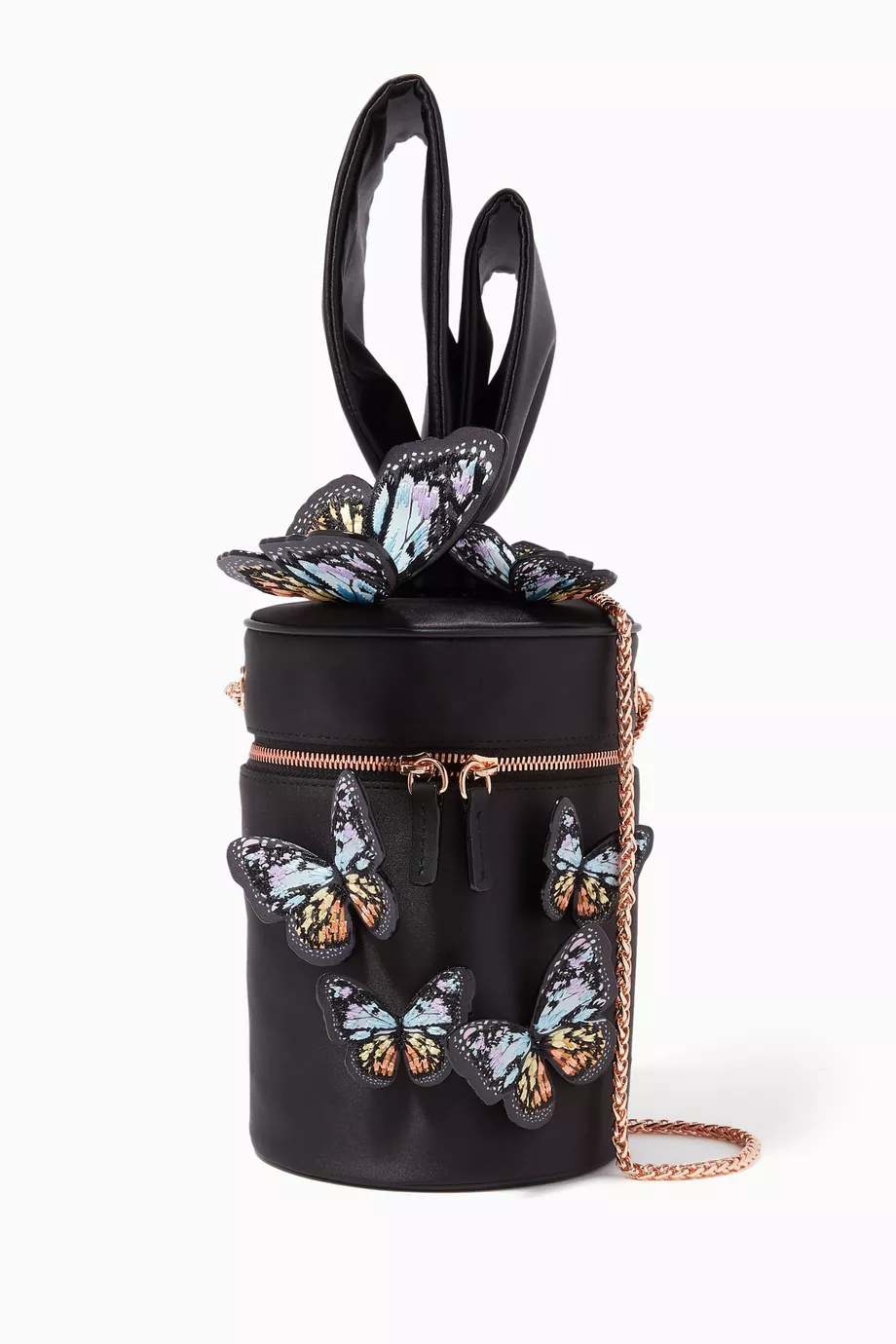 世界有名な Sophia Buy Webster Bag Glitter-Butterfly Bonnie Black Black バッグ