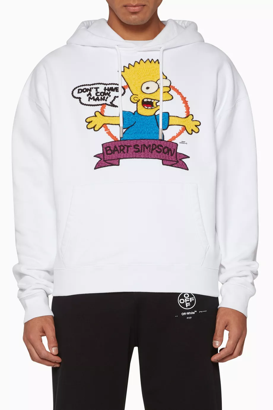 Off white simpson hoodie sales