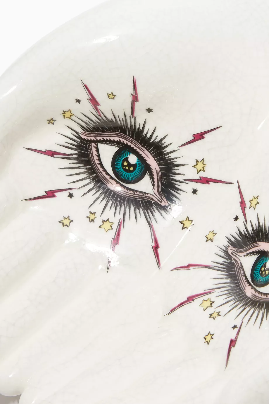 Buy Gucci Multicolour Star-Eye Hand-Shaped Trinket Tray For Men