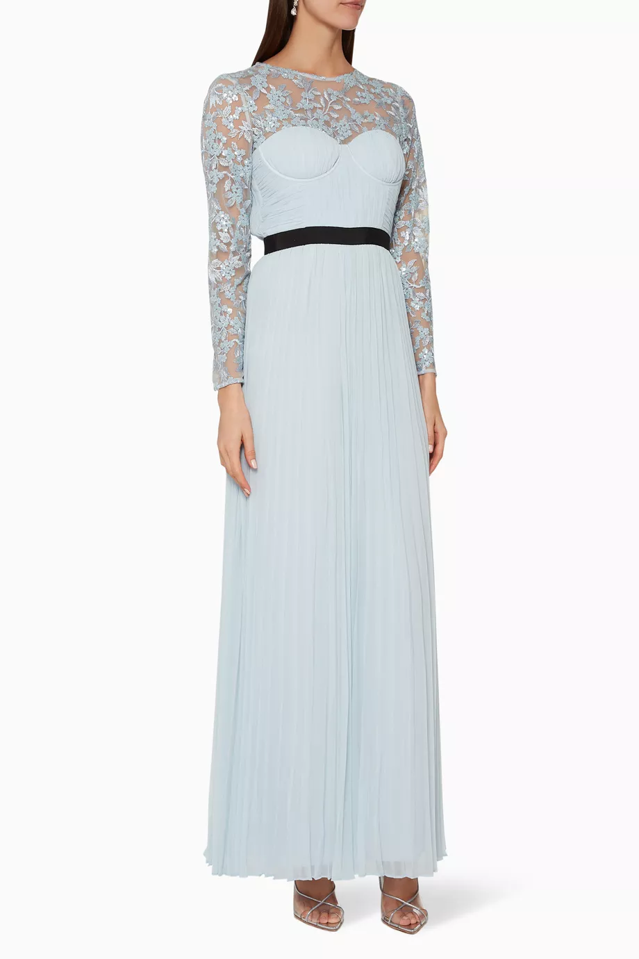 sachin and babi light blue dress Self-Portrait