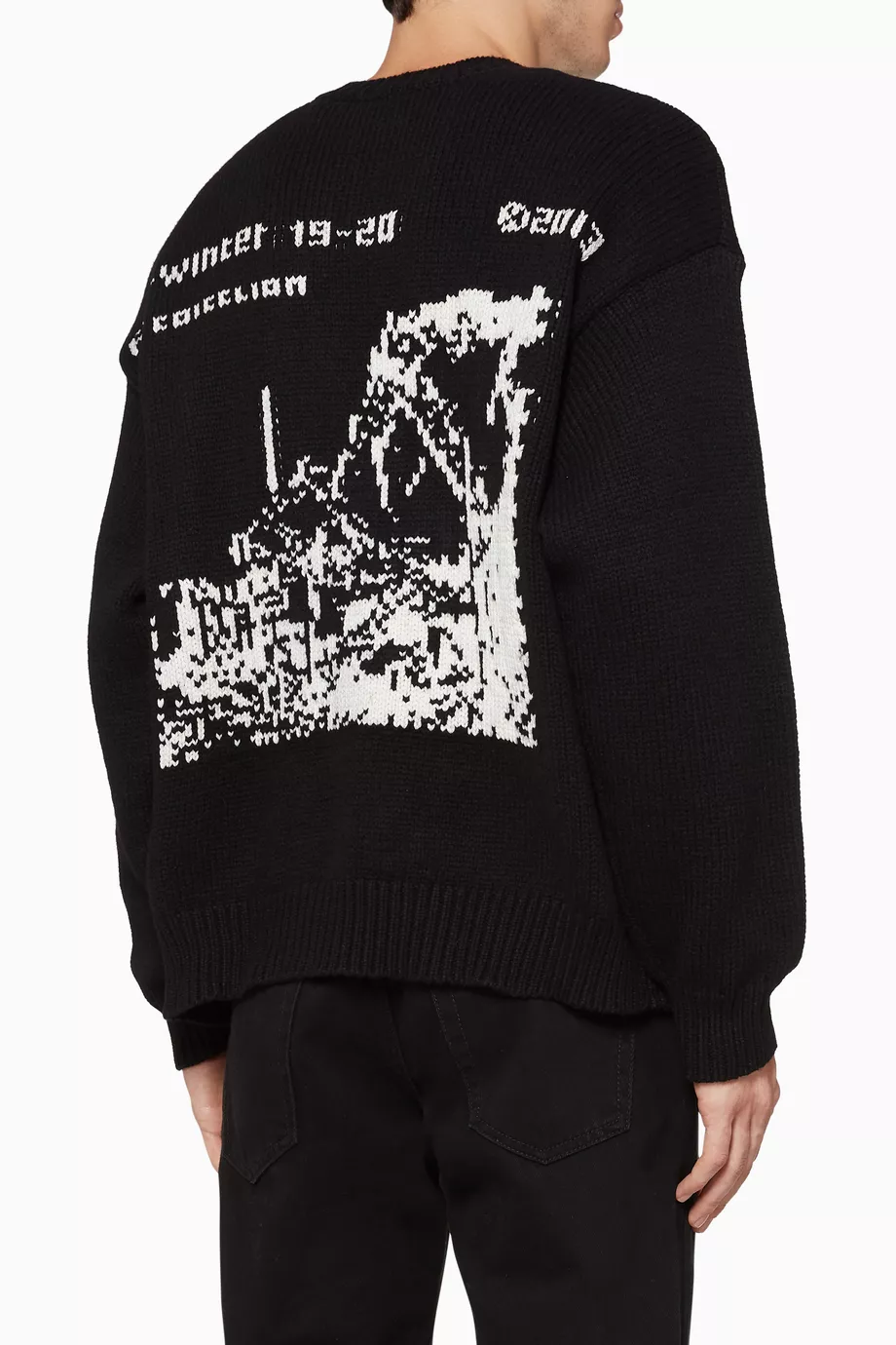 Buy Off-White Black Ruined Factory Sweater For Men Online Ounass