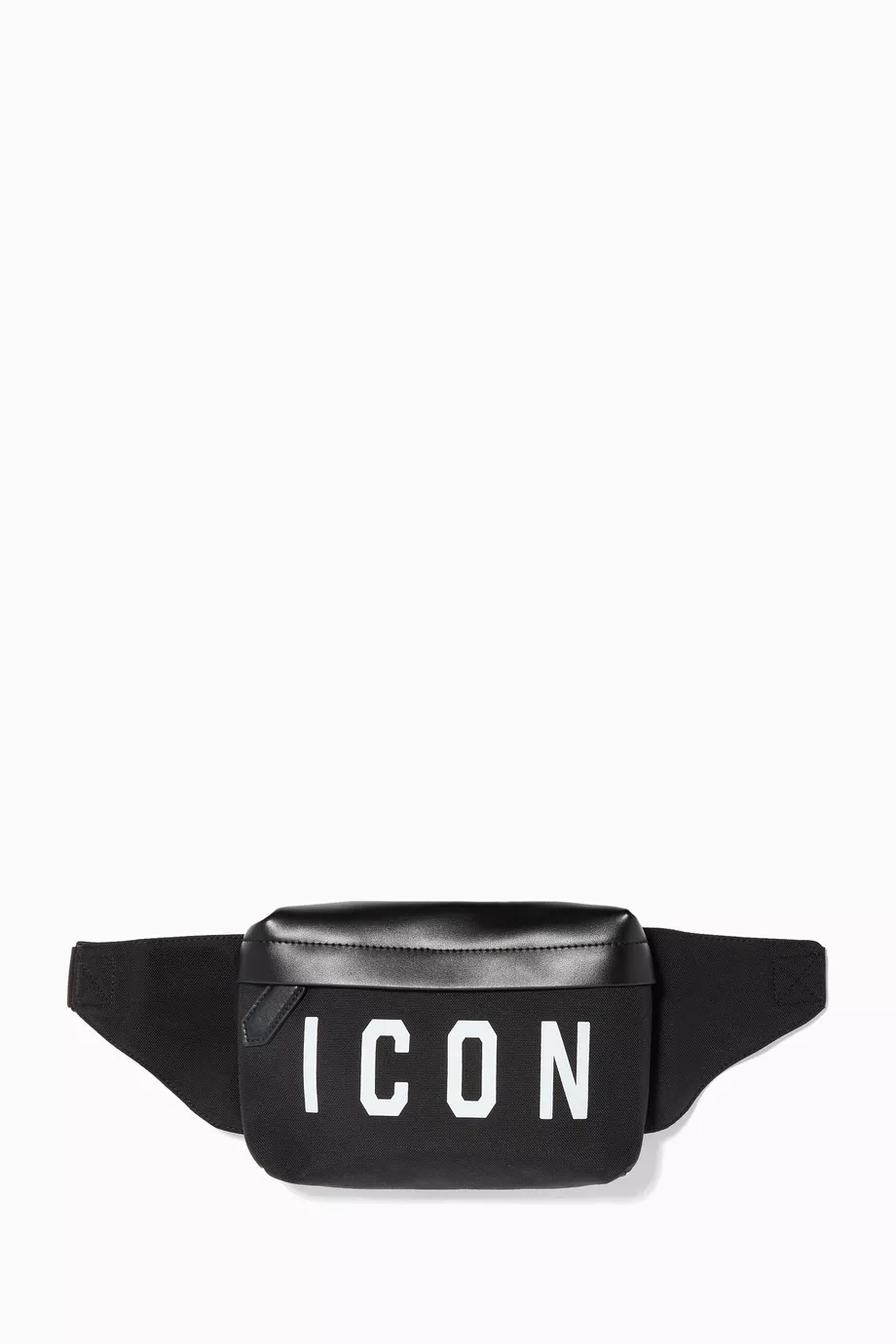 Buy Dsquared2 Black Icon Print Nylon Belt Bag For Men Online Ounass Saudi