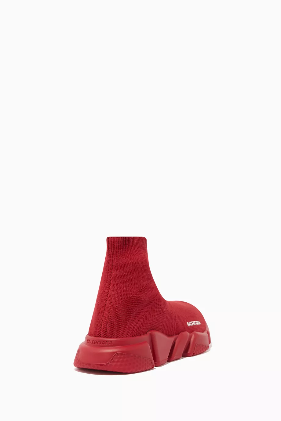 Buy Balenciaga Red Speed Stretch Knit Sneakers For Men Online
