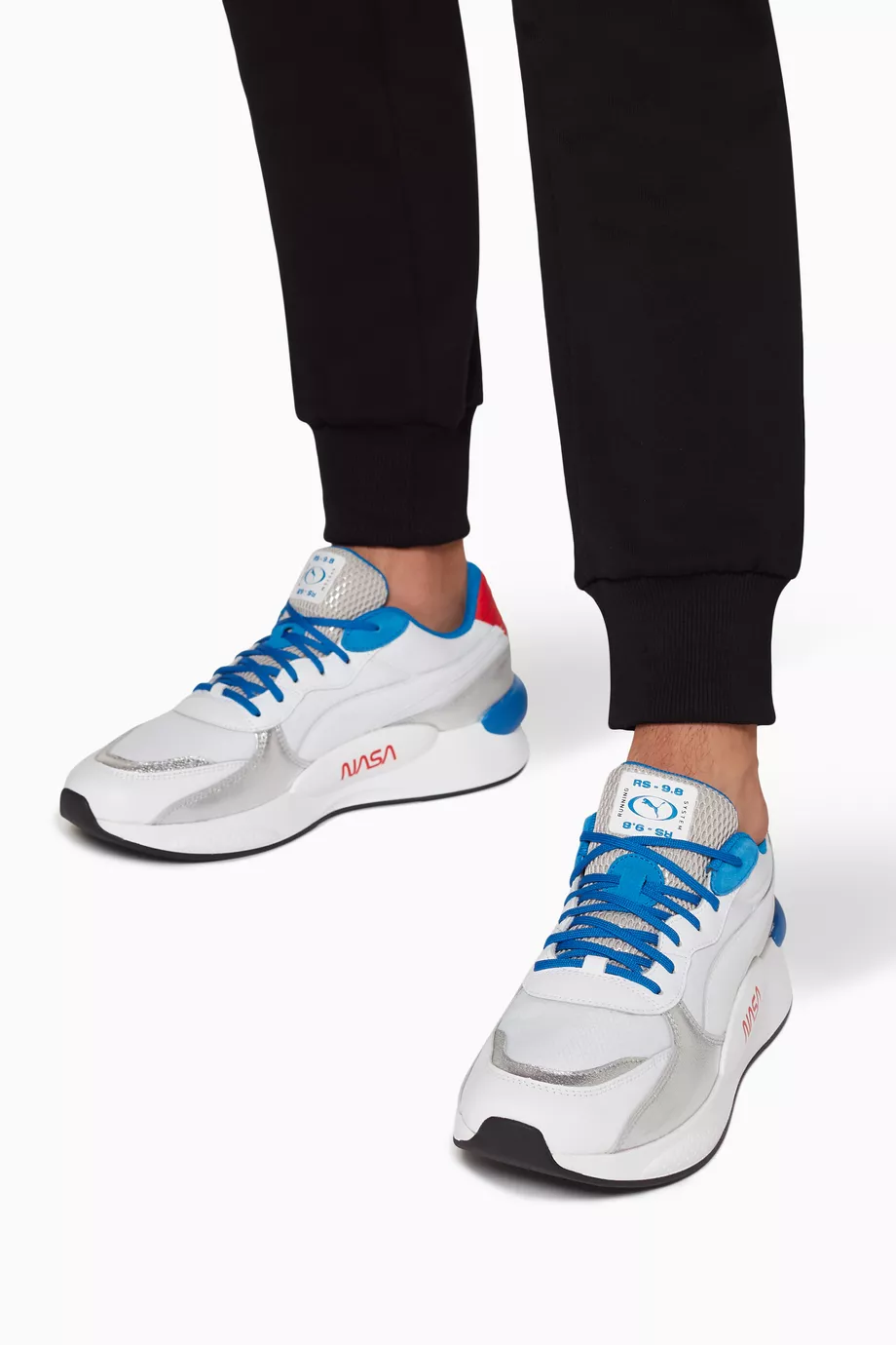 Buy PUMA Select White RS 9.8 NASA Space Agency Sneakers For Men Online Ounass Saudi