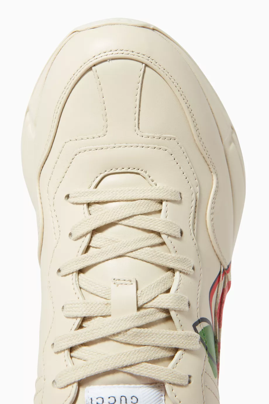 Buy Gucci Neutral Rhyton GG Apple Sneakers For Women Online Ounass Saudi
