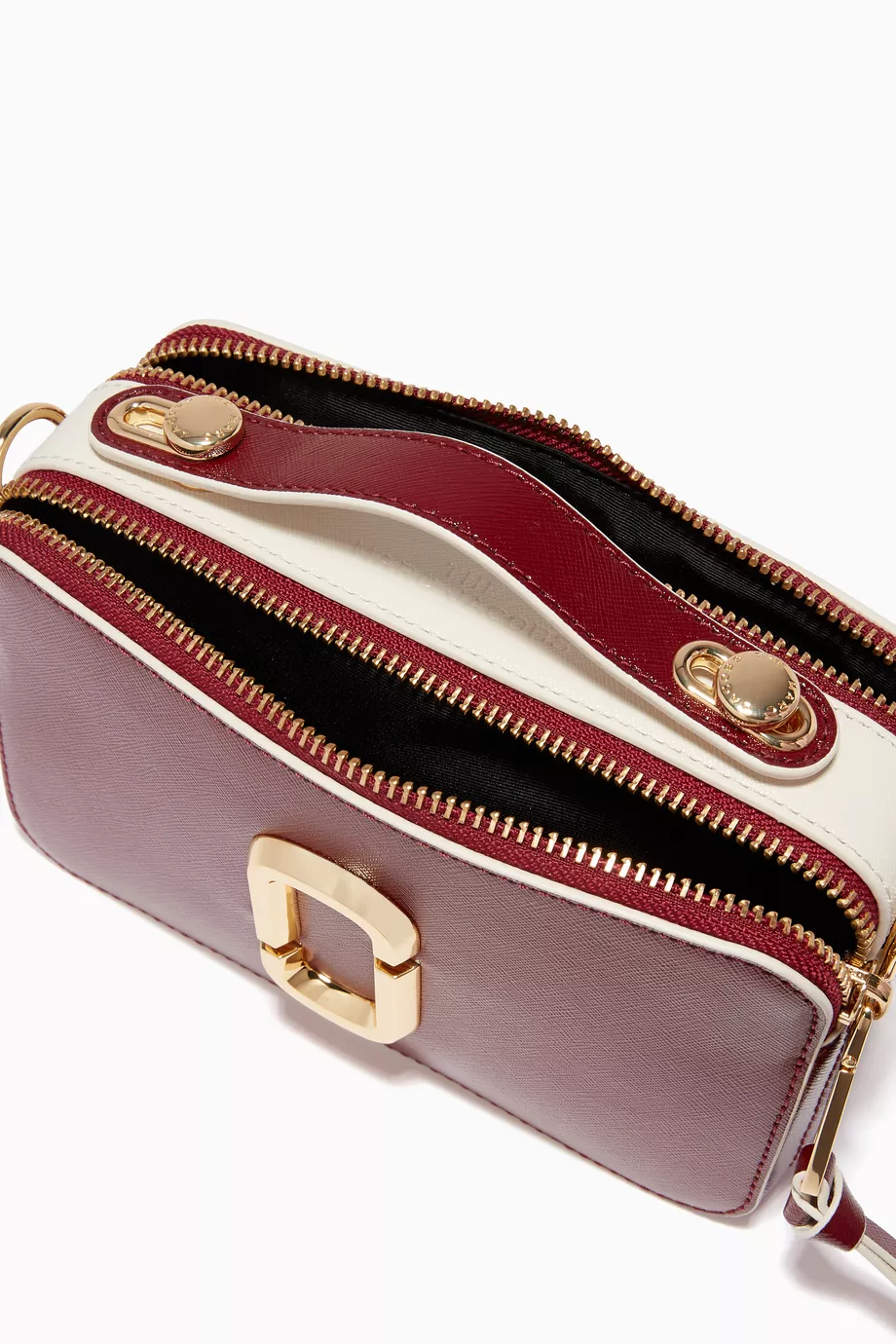 Buy Marc Jacobs Red Sure Shot Leather Cross body Bag For Women Online Ounass Saudi