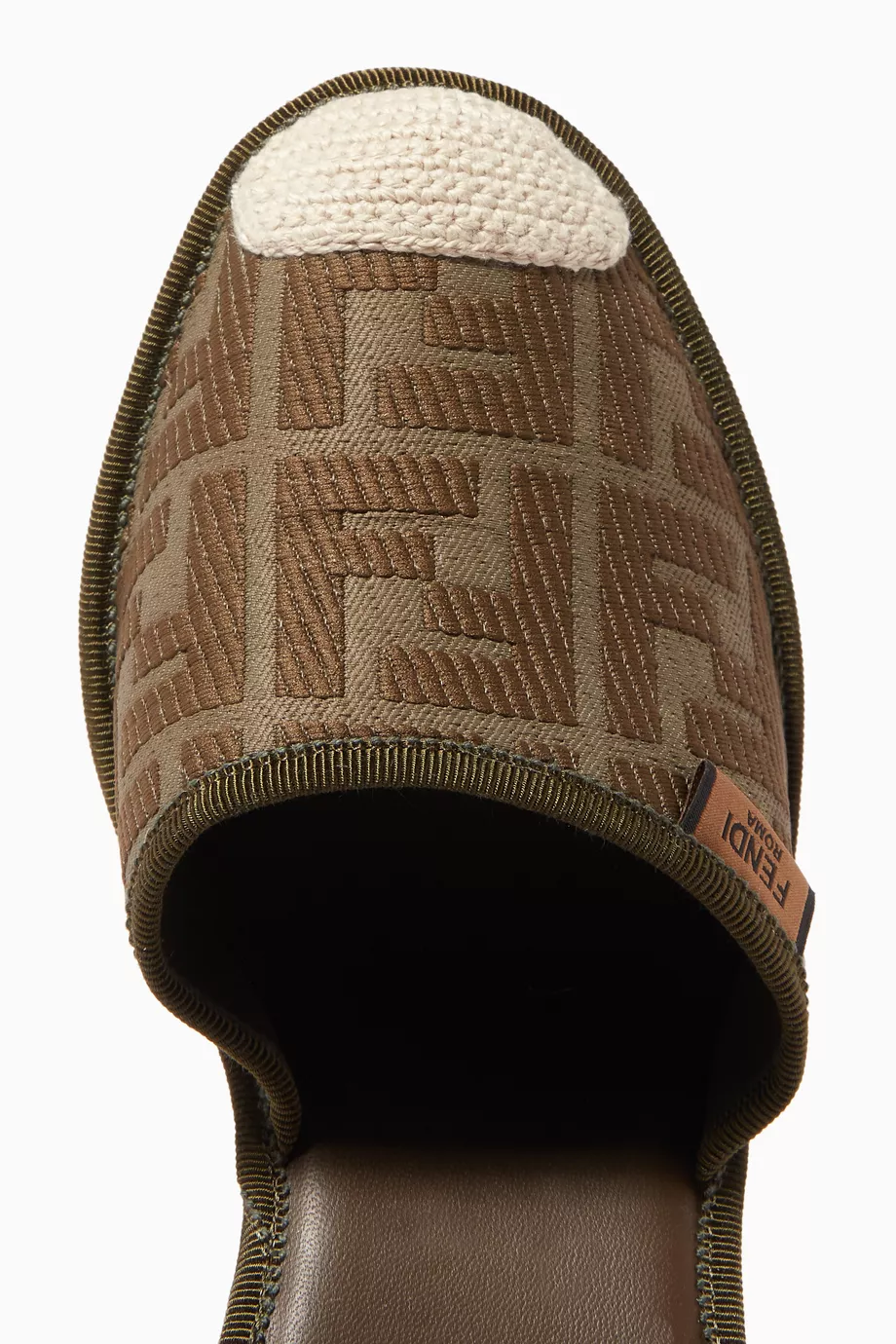 Fendi logo espadrilles deals