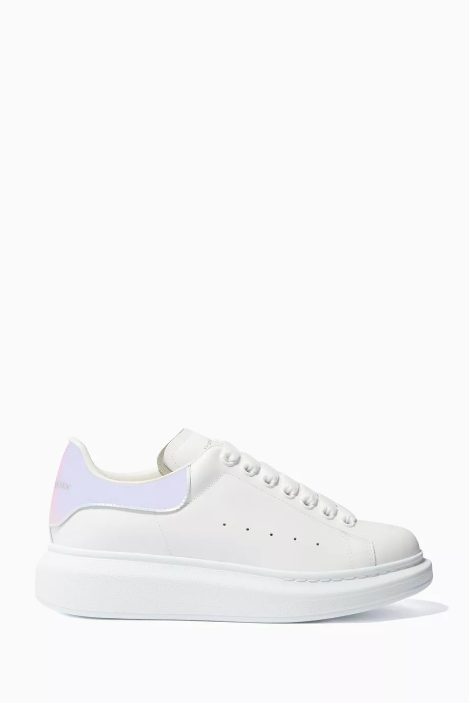 Alexander mcqueen metallic trainers hotsell