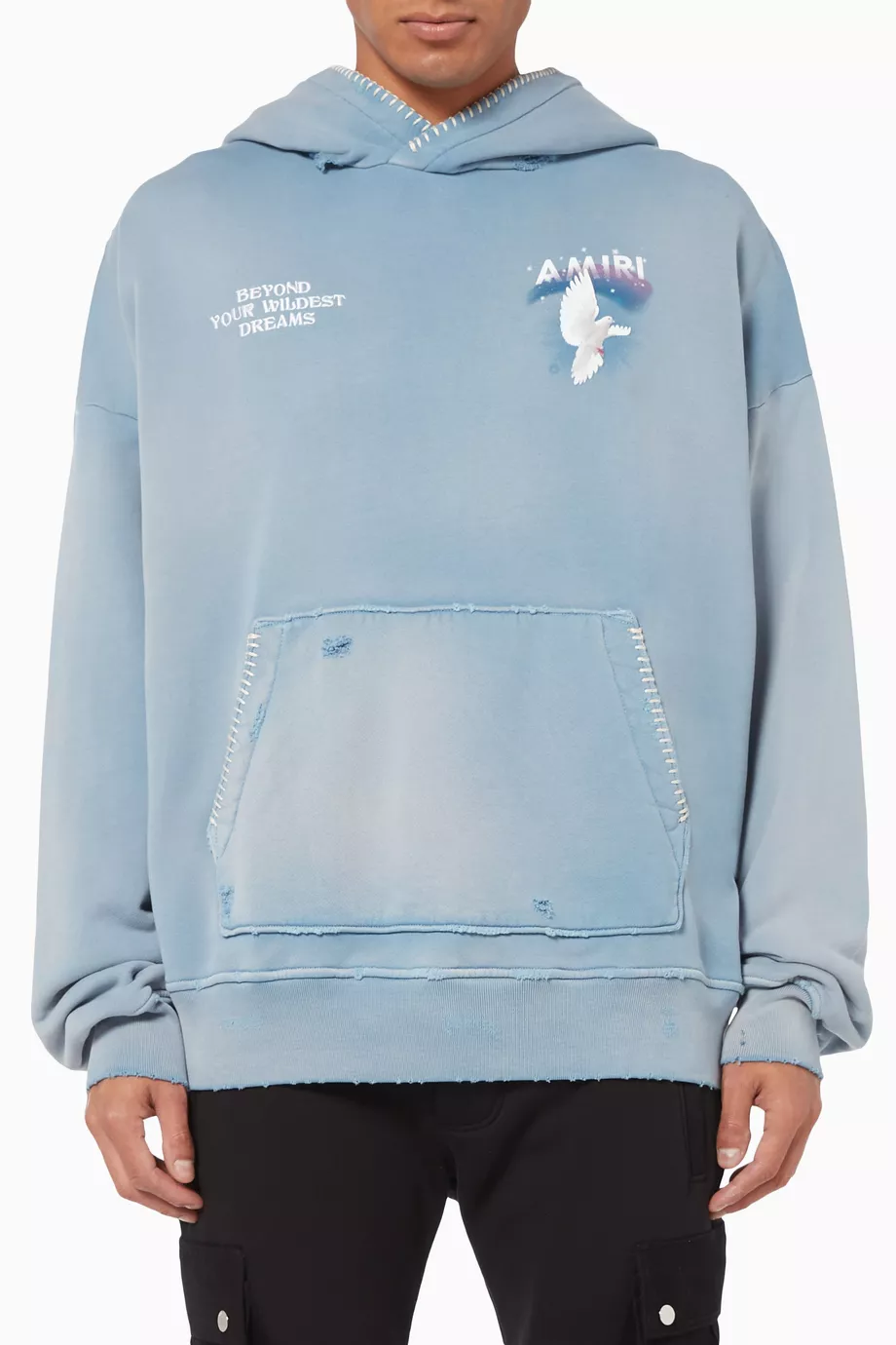 Amiri dove sweatshirt hotsell