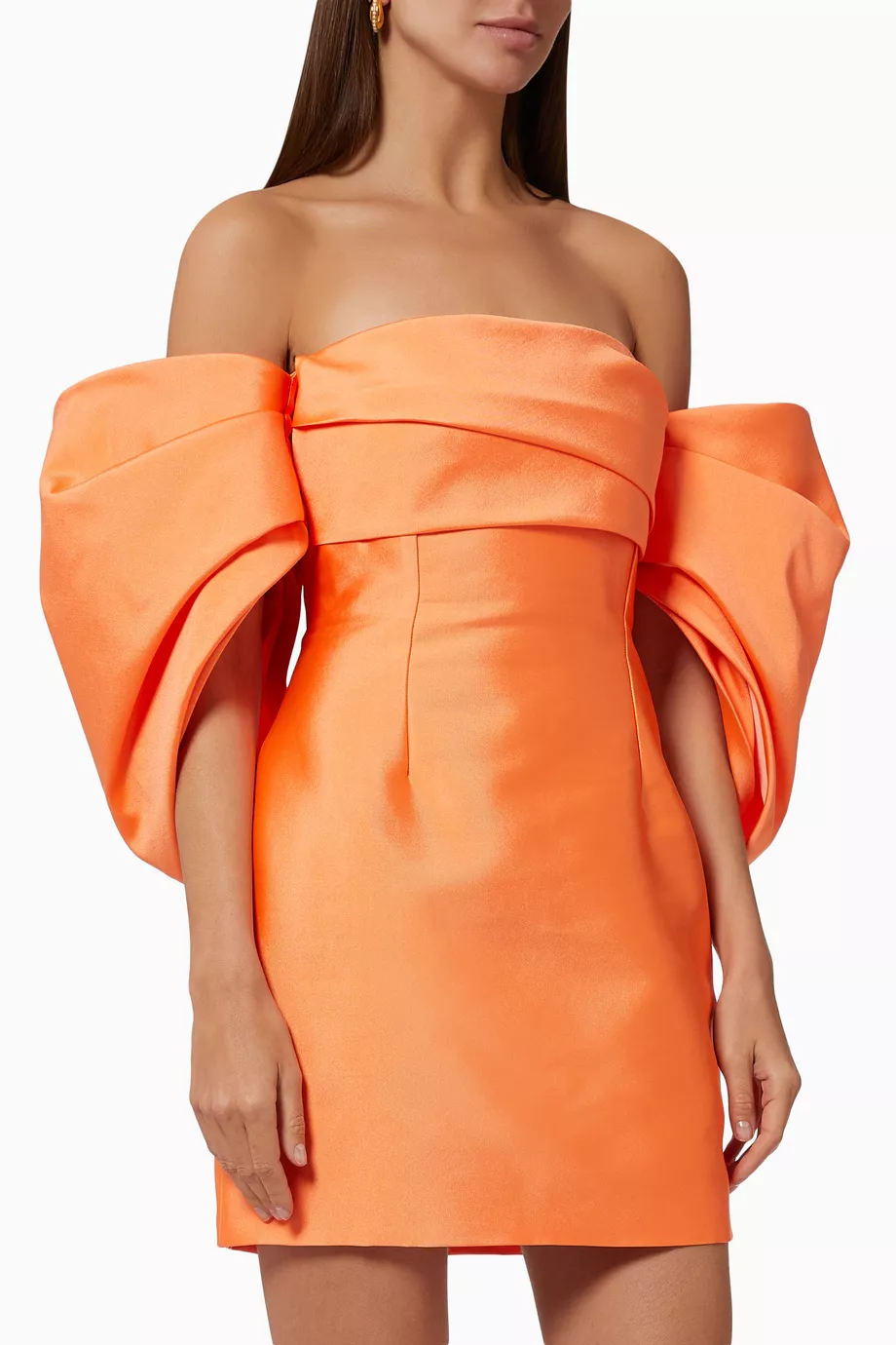 knee length dresses for ladies Solace London Elina Dress – The Closet Collective Hire main image 1