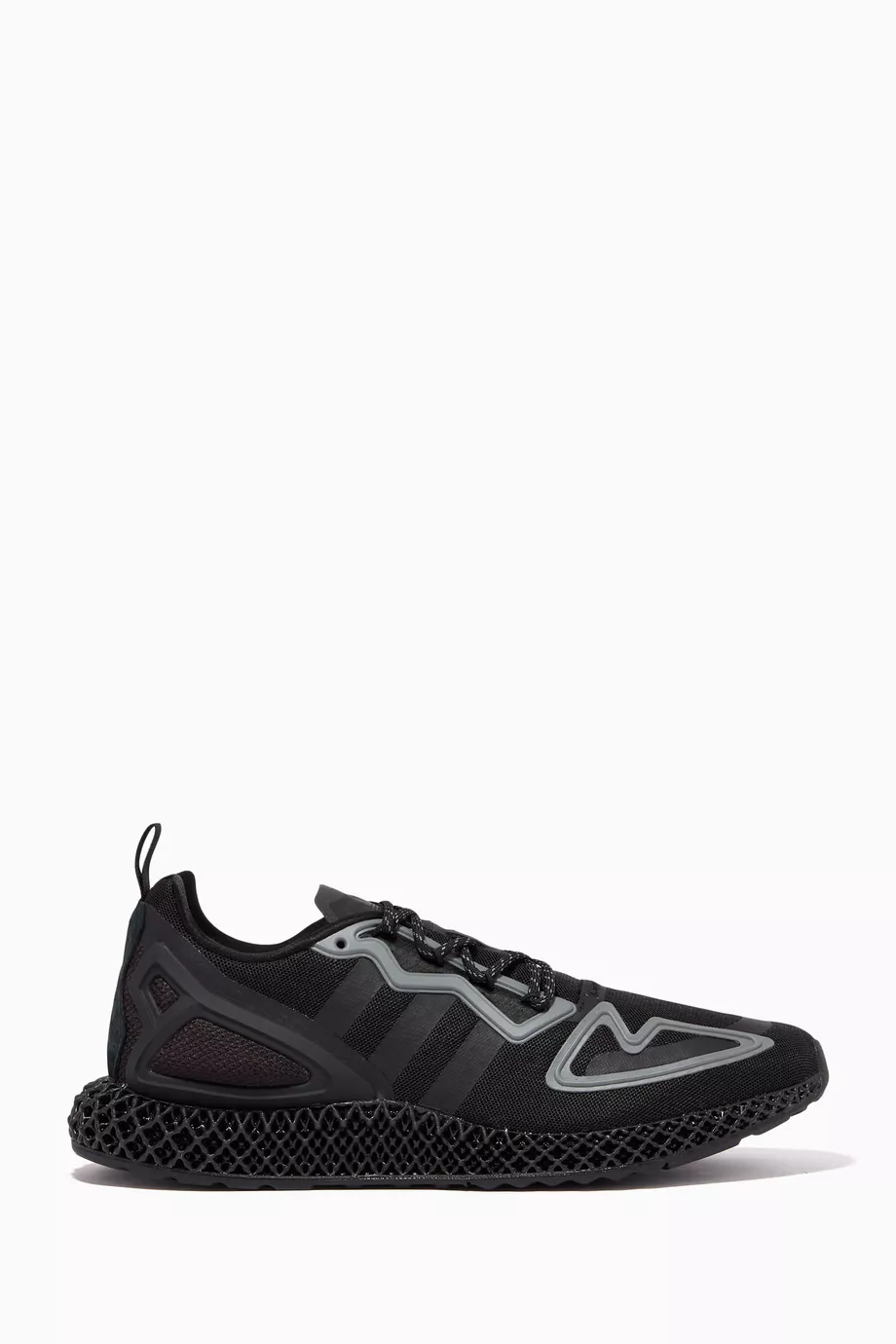 Buy adidas Black ZX 2K 4D Sneakers in Mesh For Men Online | Ounass