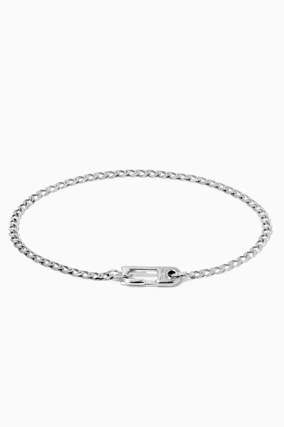 Buy Miansai Silver Annex Cuban Chain Bracelet I in Sterling
