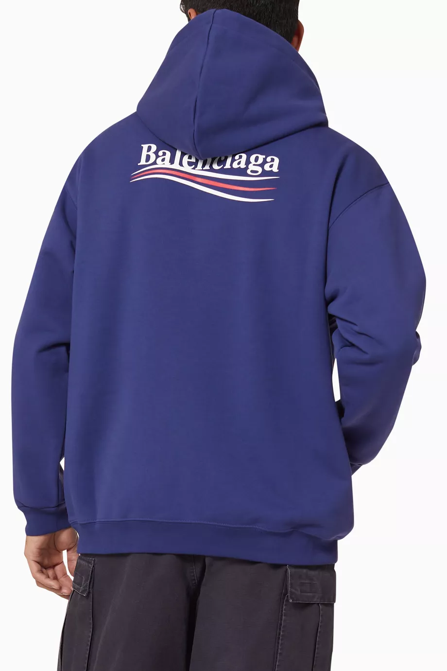 Balenciaga campaign hoodie blue outlet