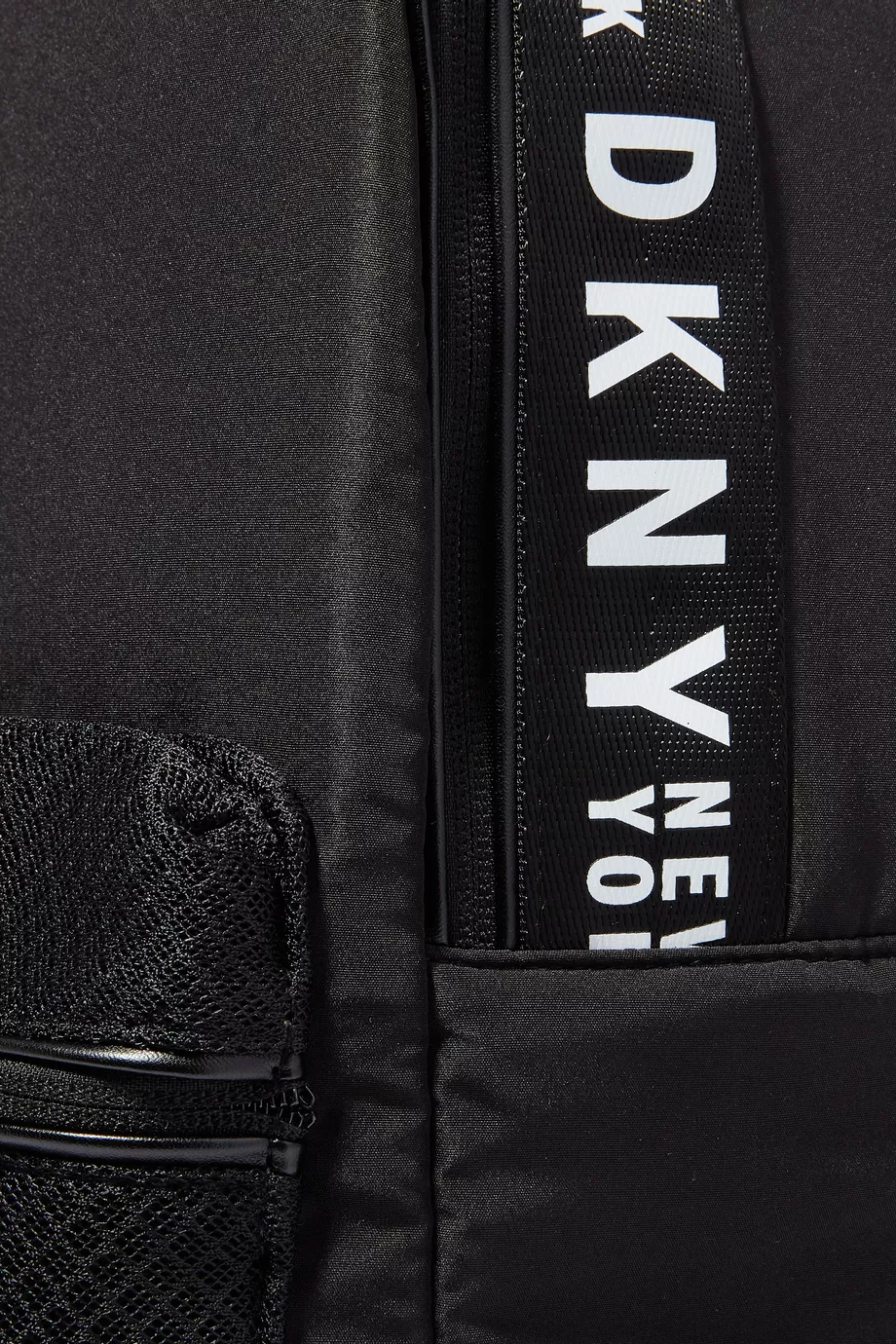 Buy DKNY Black Logo Backpack in Nylon For UNISEX Online Ounass Saudi