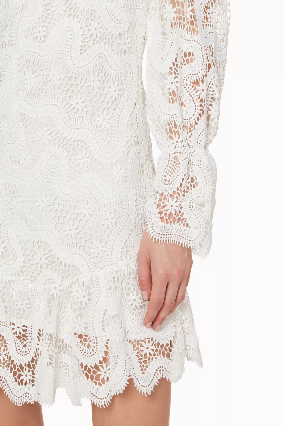 Buy Never Fully Dressed White Georgia Lace Mini Dress For Women Online |  Ounass Saudi