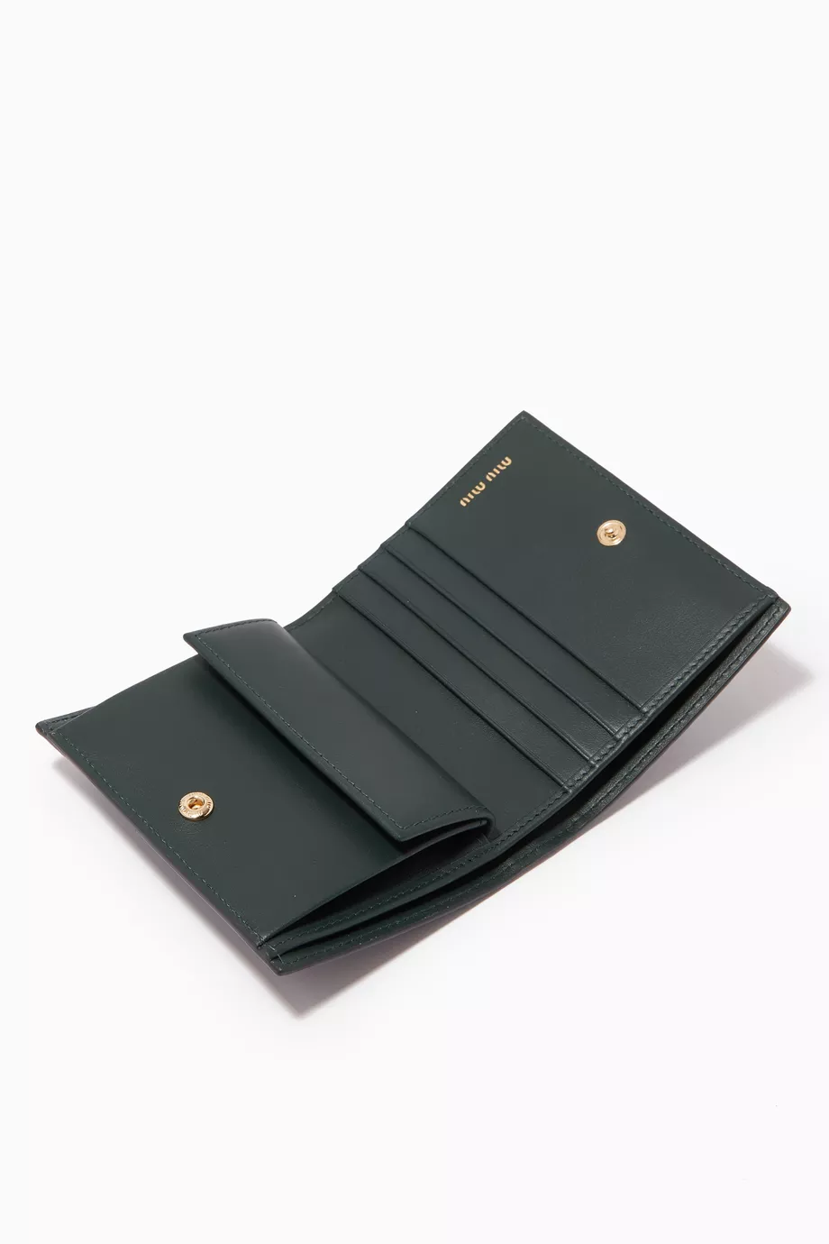 miu miu compact leather wallet クロコダイル MIU MIU PATENT CROCODILE EMBOSSED LEATHER WALLET - My Luxury