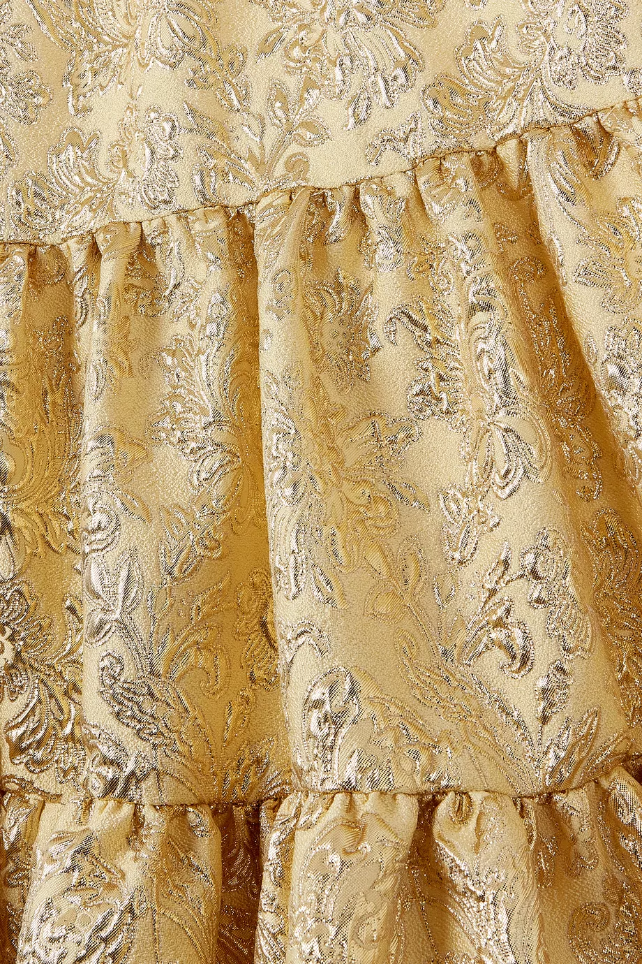 slim fit dress slacks Dolce & Gabbana Gold Metallic Dress & Coat Style Worn by Amy Winehouse –  Modig main image 1