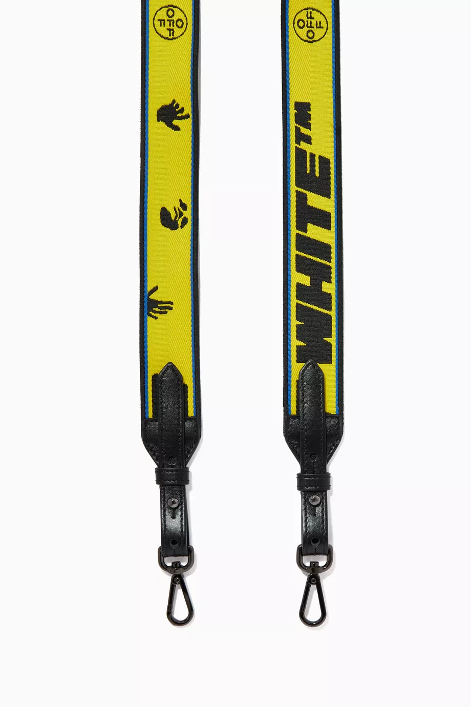 Buy Off White Yellow Industrial Shoulder Bag Strap in Nylon For Women Online Ounass Saudi