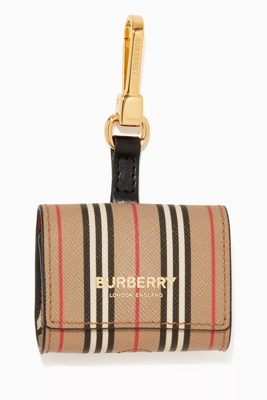Buy Burberry Neutral AirPods Pro Case in Icon Stripe E