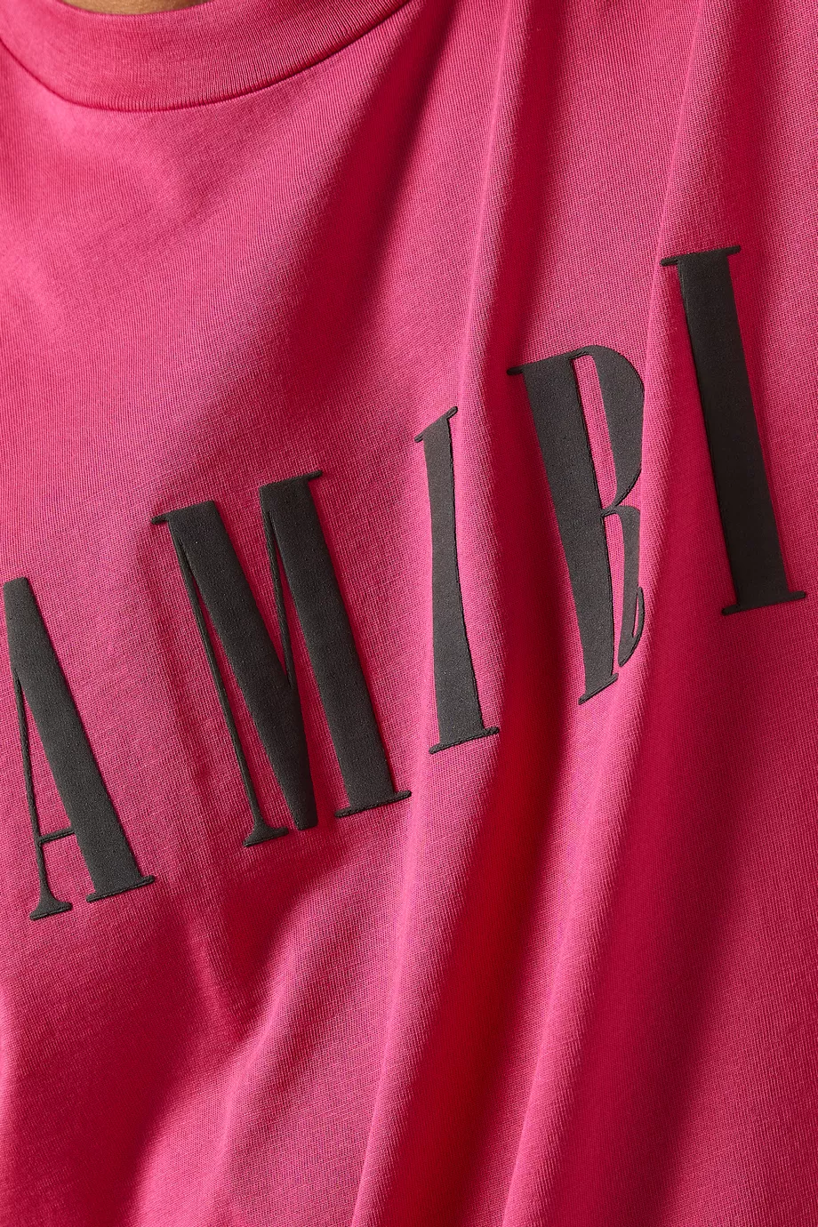 Buy Amiri Pink Core Logo T-Shirt For Men Online | Ounass Saudi