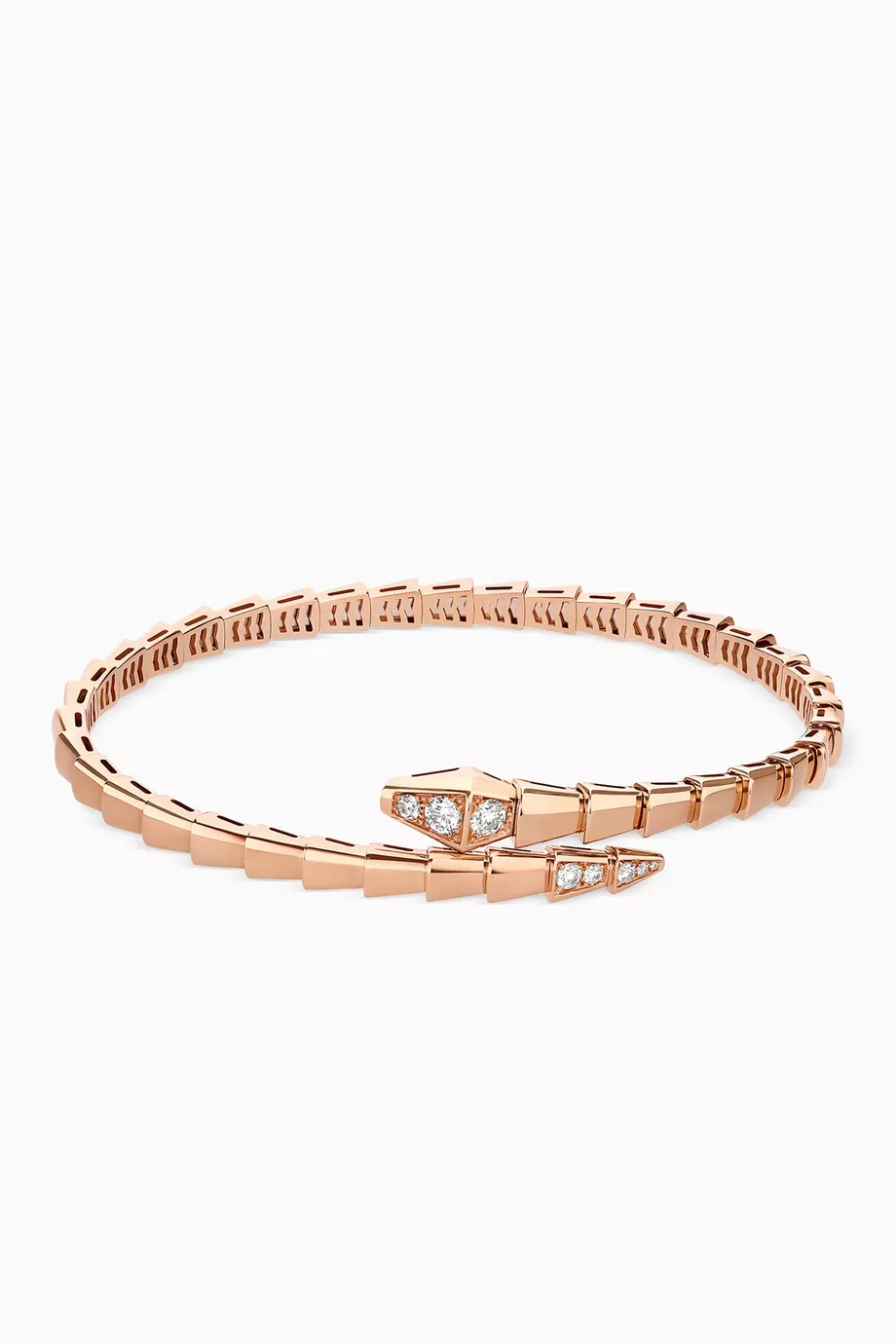 Bvlgari Serpenti Bracelet Diamond Buy BVLGARI Rose Gold Serpenti