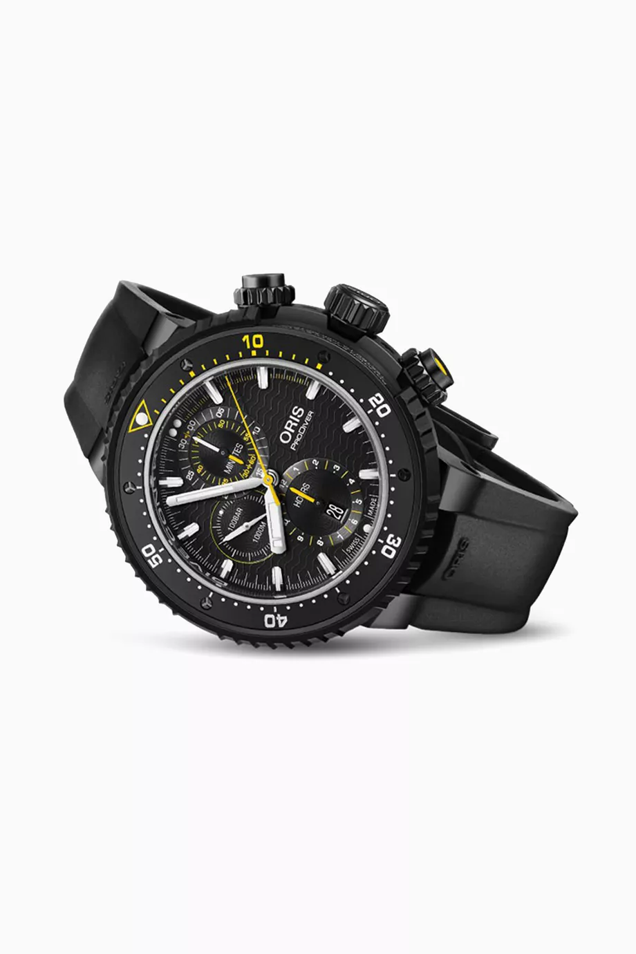 Buy Oris Black ProDiver Dive Control Automatic Chronograph Watch