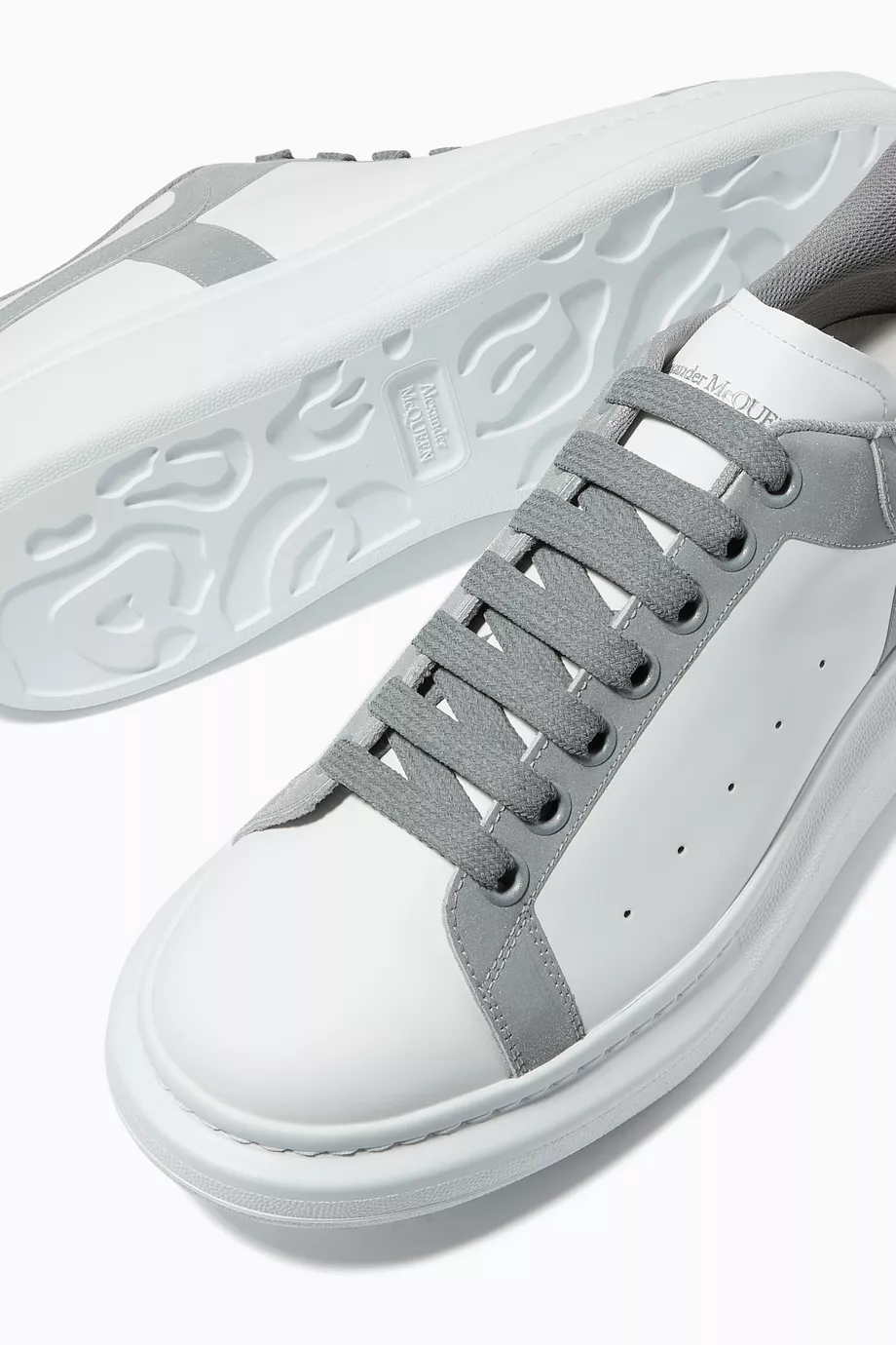 Grey reflective alexander mcqueen hotsell