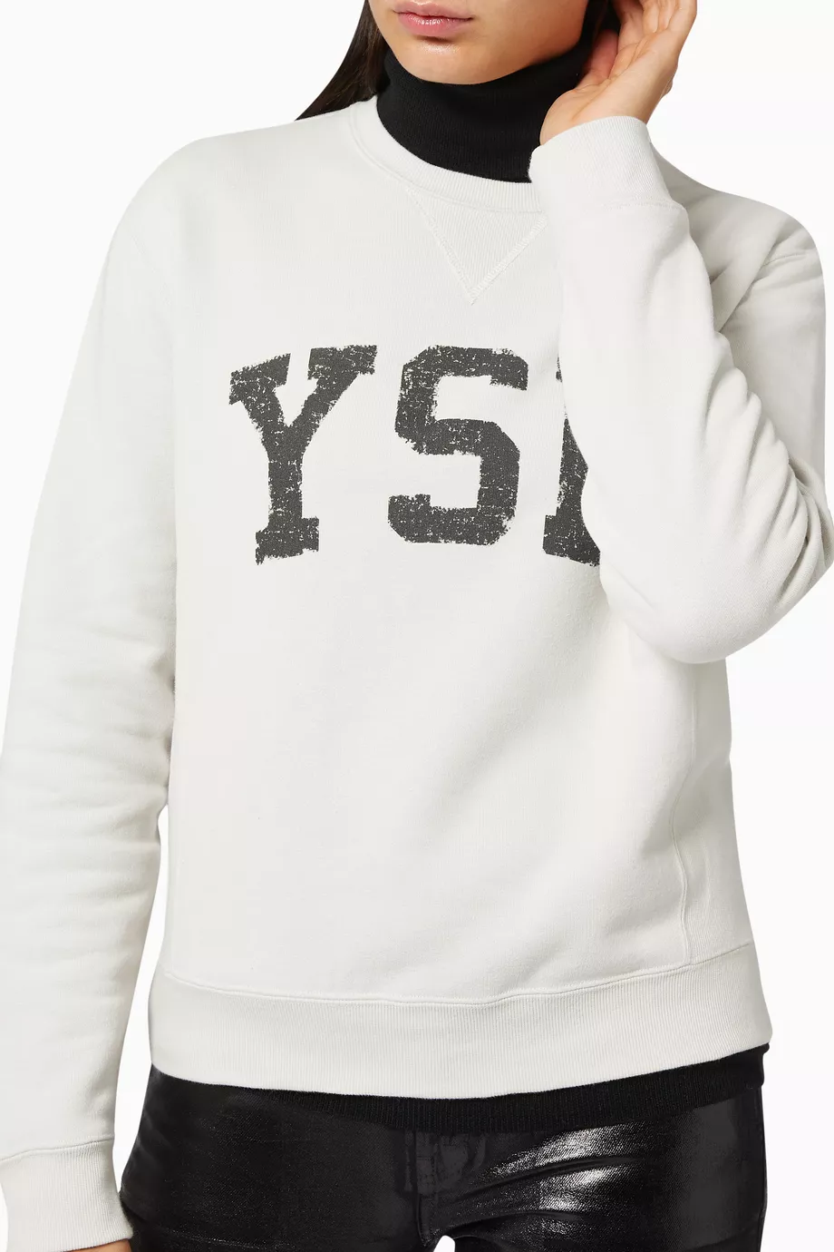 Ysl women's sweatshirt discount