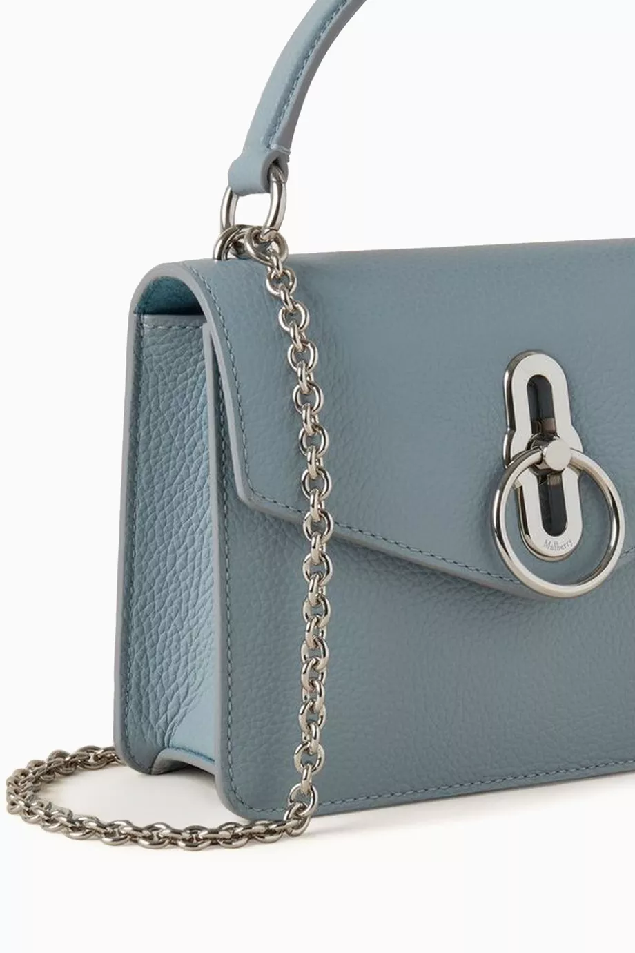 Buy Mulberry Blue Small Amberley Crossbody Bag in Small Classic Grain Leather For Women Online Ounass Saudi