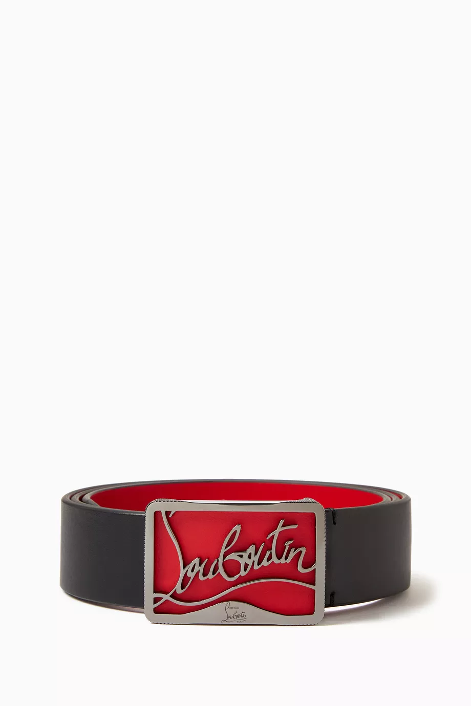 Buy Christian Louboutin Multicolour Ricky Belt 35 in Leather For