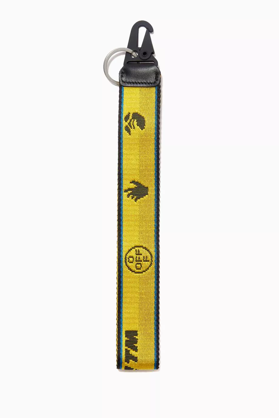 Off white keychain yellow store