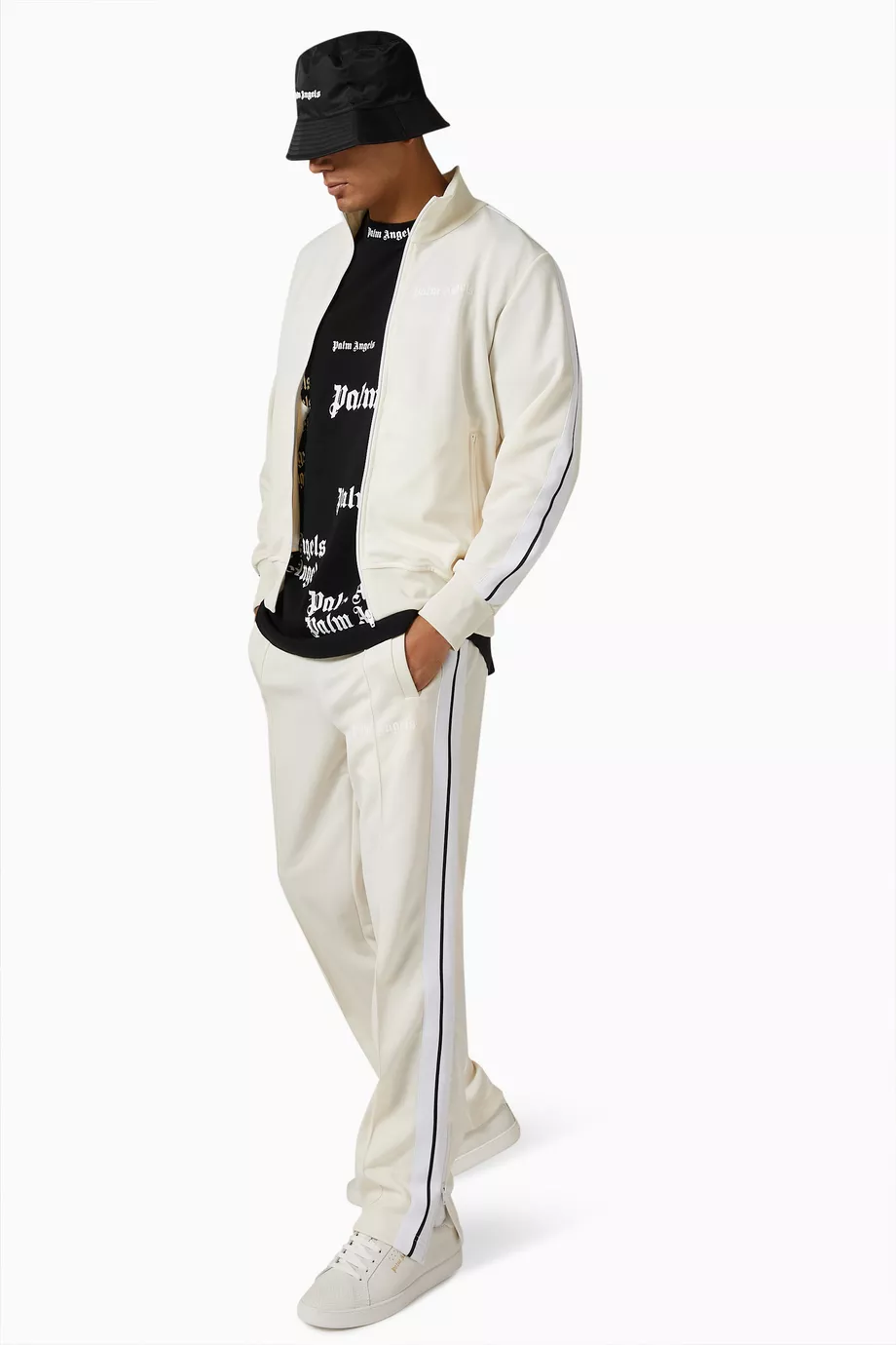 Buy Palm Angels Neutral Classic Track Jacket For Men Online