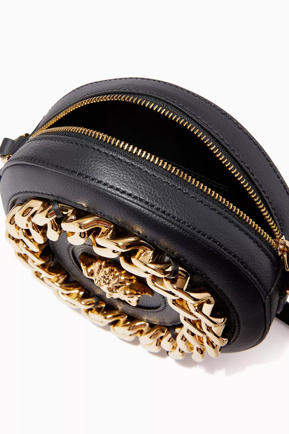 Clutch Bag Versace Head Purse Buy Versace Black La Medusa Disco