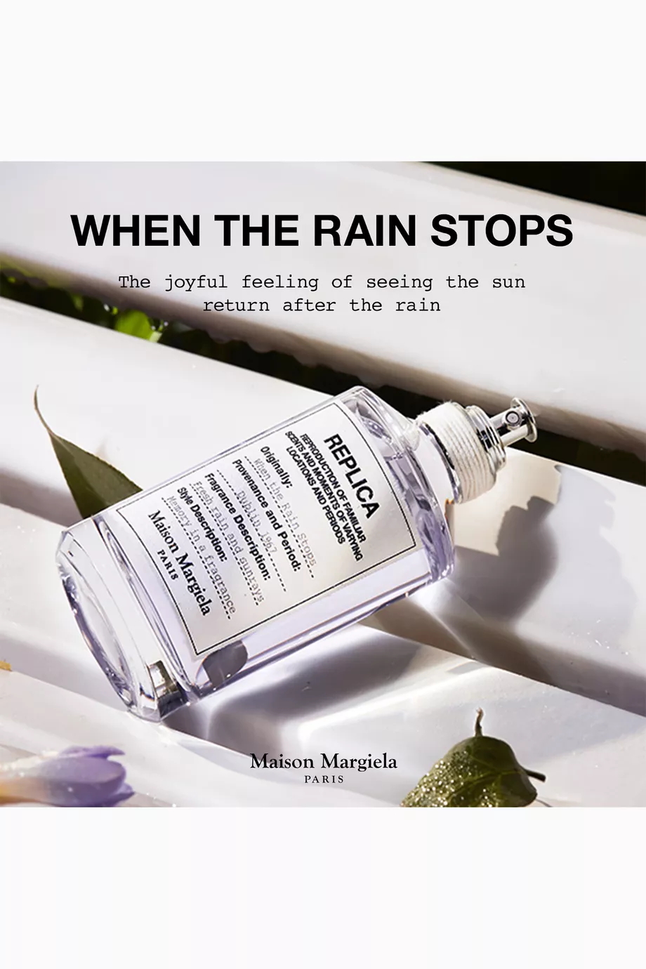 Maison Margiela 香水 When the rain stops Replica When the Rain Stops Perfume|Maison Margiela Official