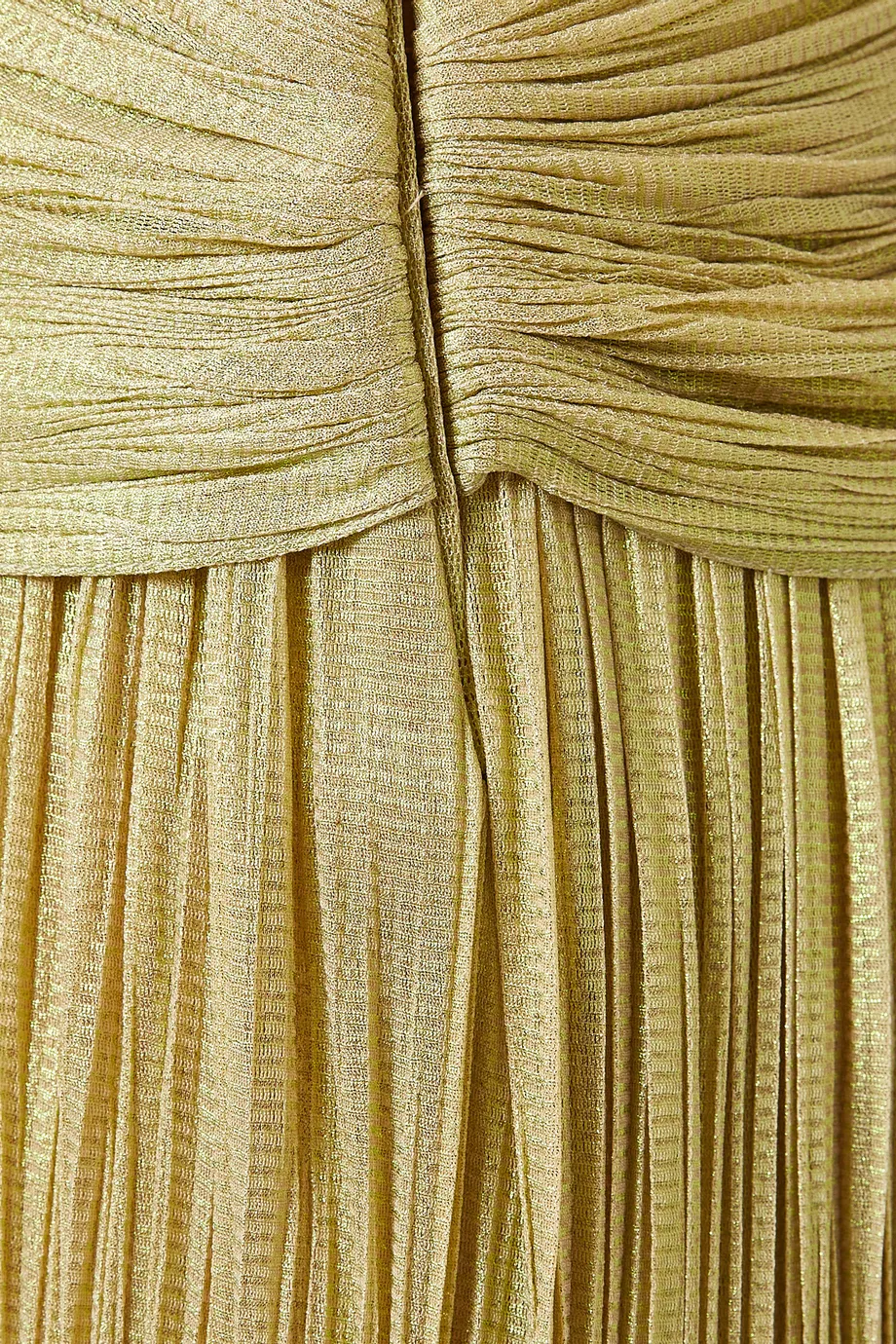 metallic gold maxi dress Orla Metallic Gold Pleated Maxi Dress | Ready-To-Ship main image 0