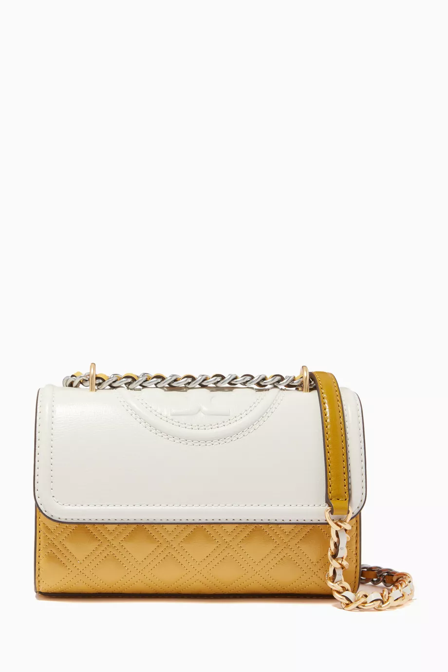 Buy Tory Burch Multicolour Fleming Parrot Small Convertible