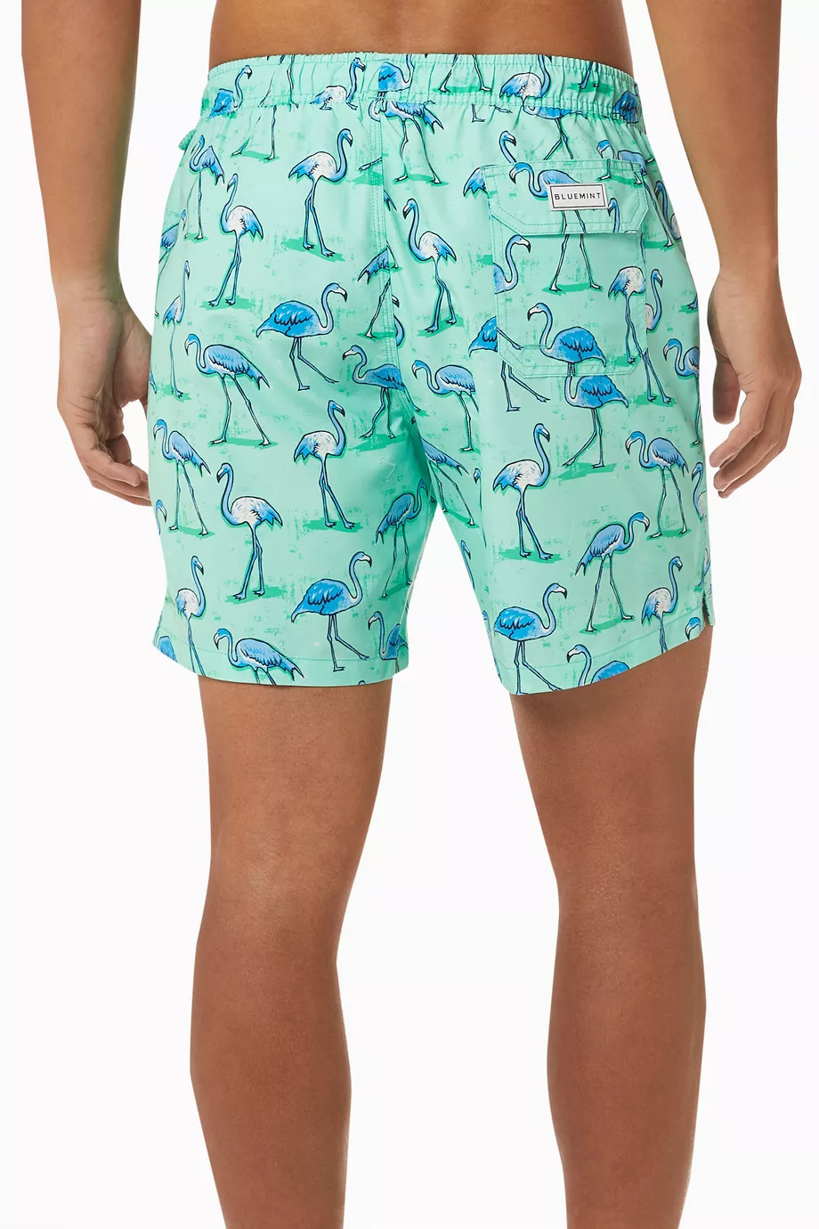 Buy Bluemint Green Arthus Swim Shorts For Men Online Ounass Saudi