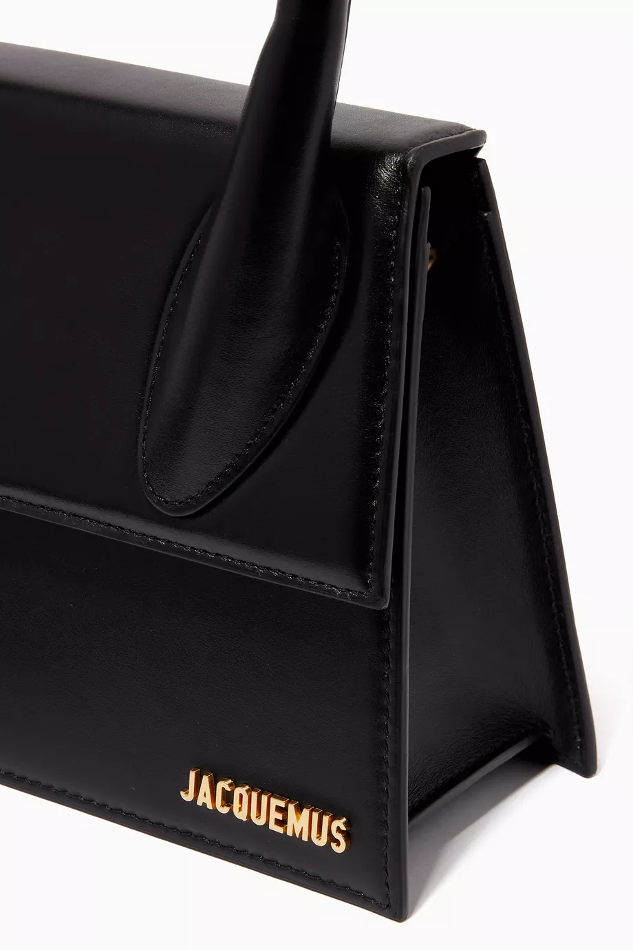 ★関税込★Jacquemus★Le Grand Chiquito Large Leather Handbag Le Grand Chiquito leather tote bag in black - Jacquemus