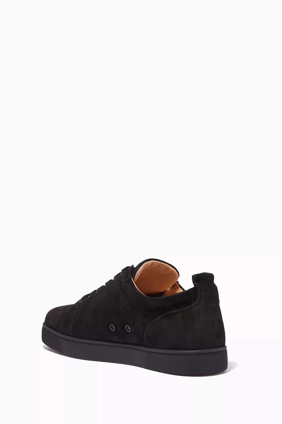 Buy Christian Louboutin Black Louis Junior Sneakers in Veau Velours For Men Online Ounass Saudi