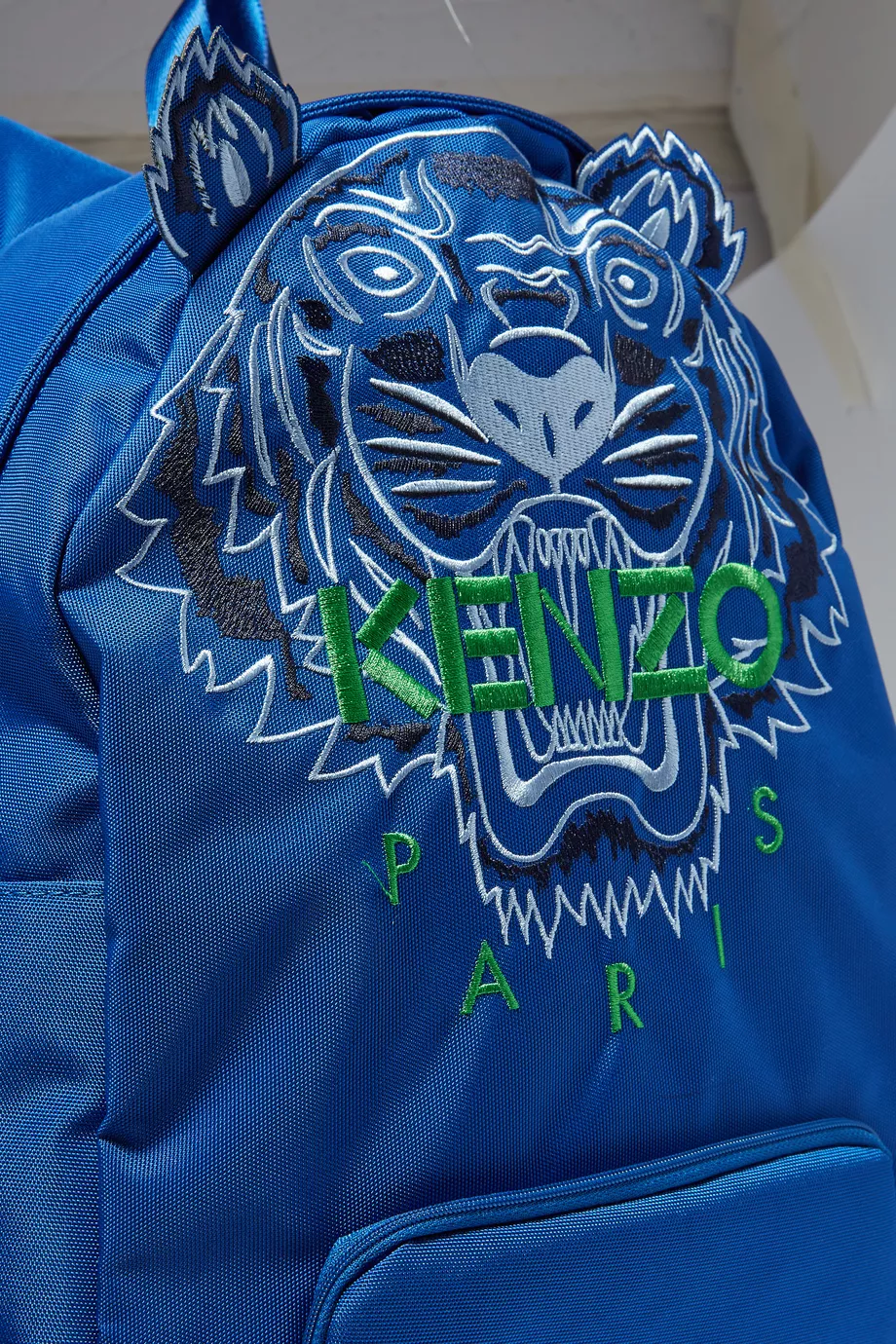 Kenzo tiger backpack blue cheap