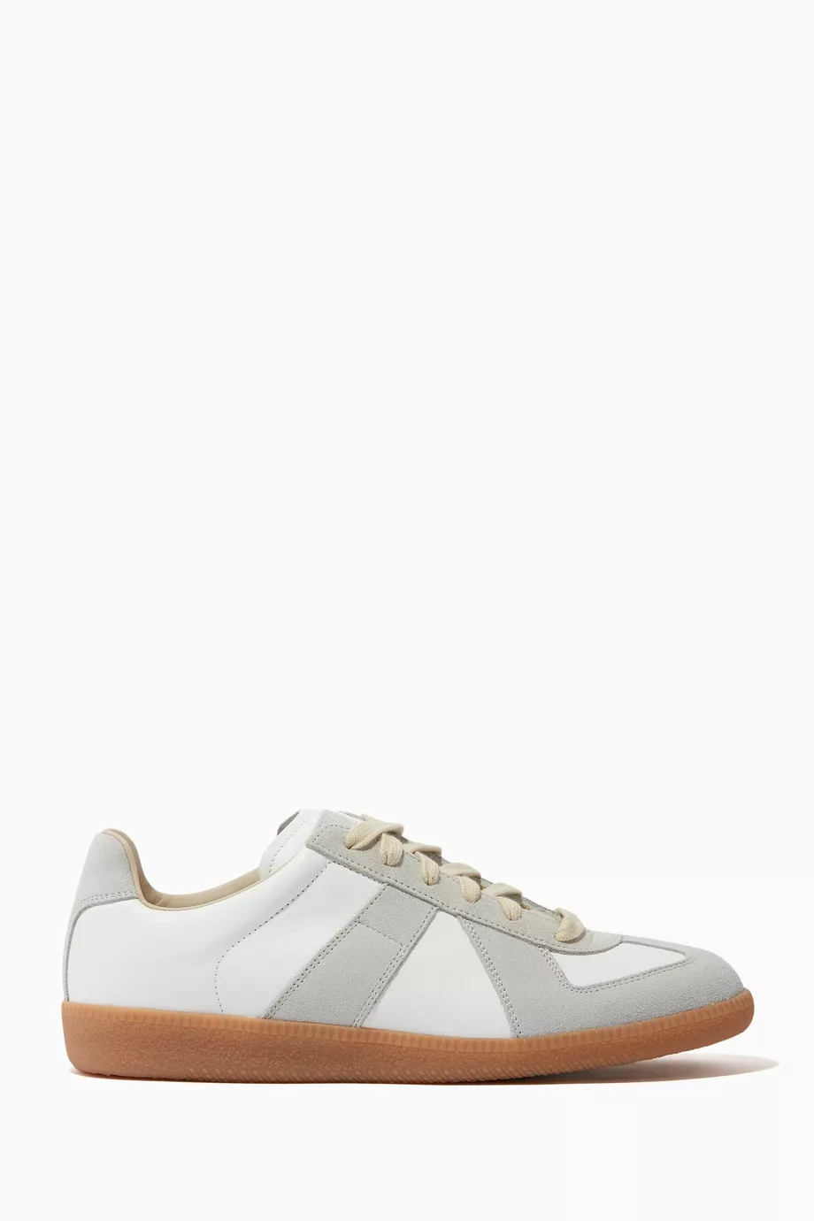Buy Maison Margiela White MM Icons Replica Low-top Sneakers in