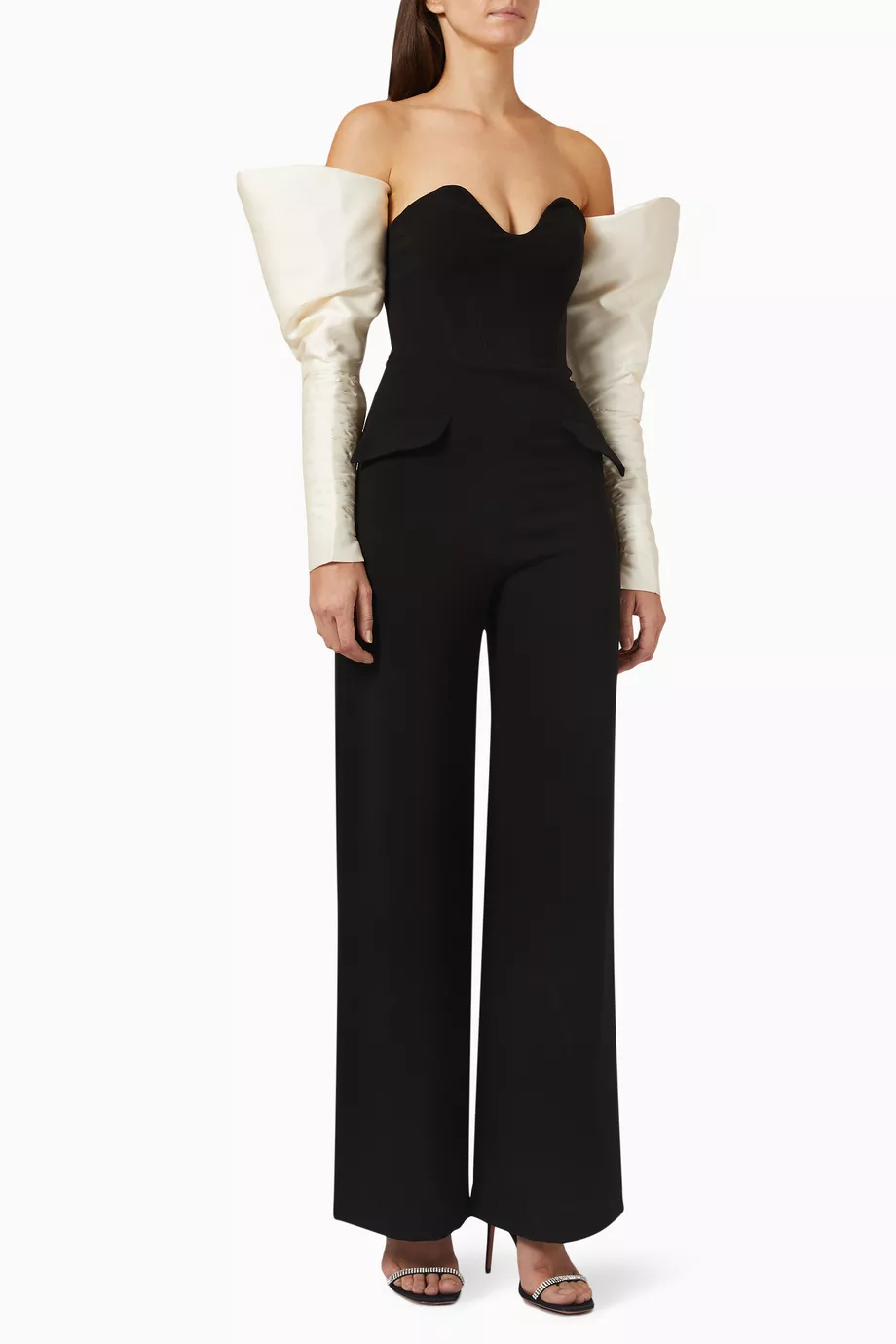 Jacquard Jumpsuit Self Portrait Black Jumpsuit Self-Portrait