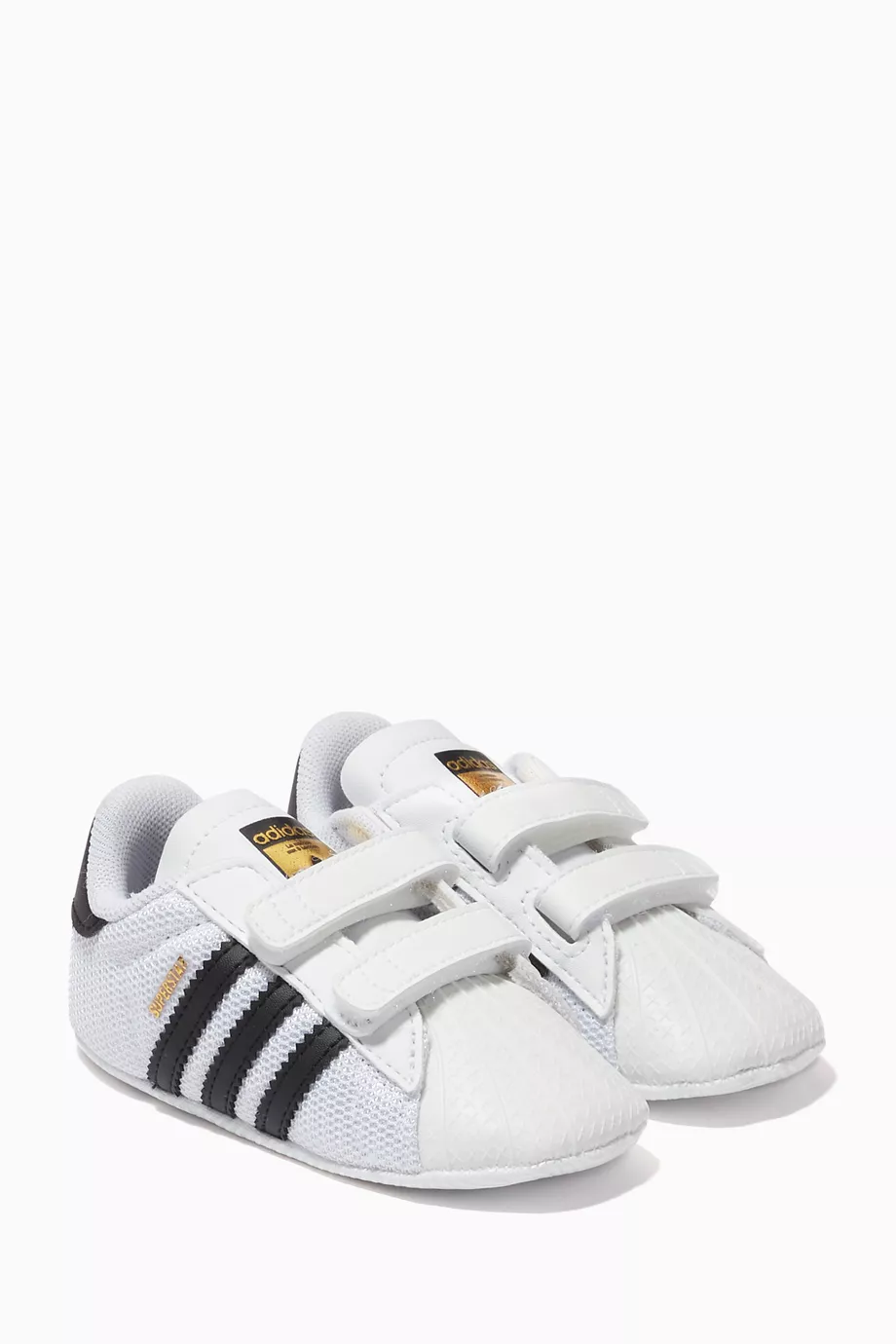 Buy adidas White Superstar Crib Sneakers For Baby Boys Online
