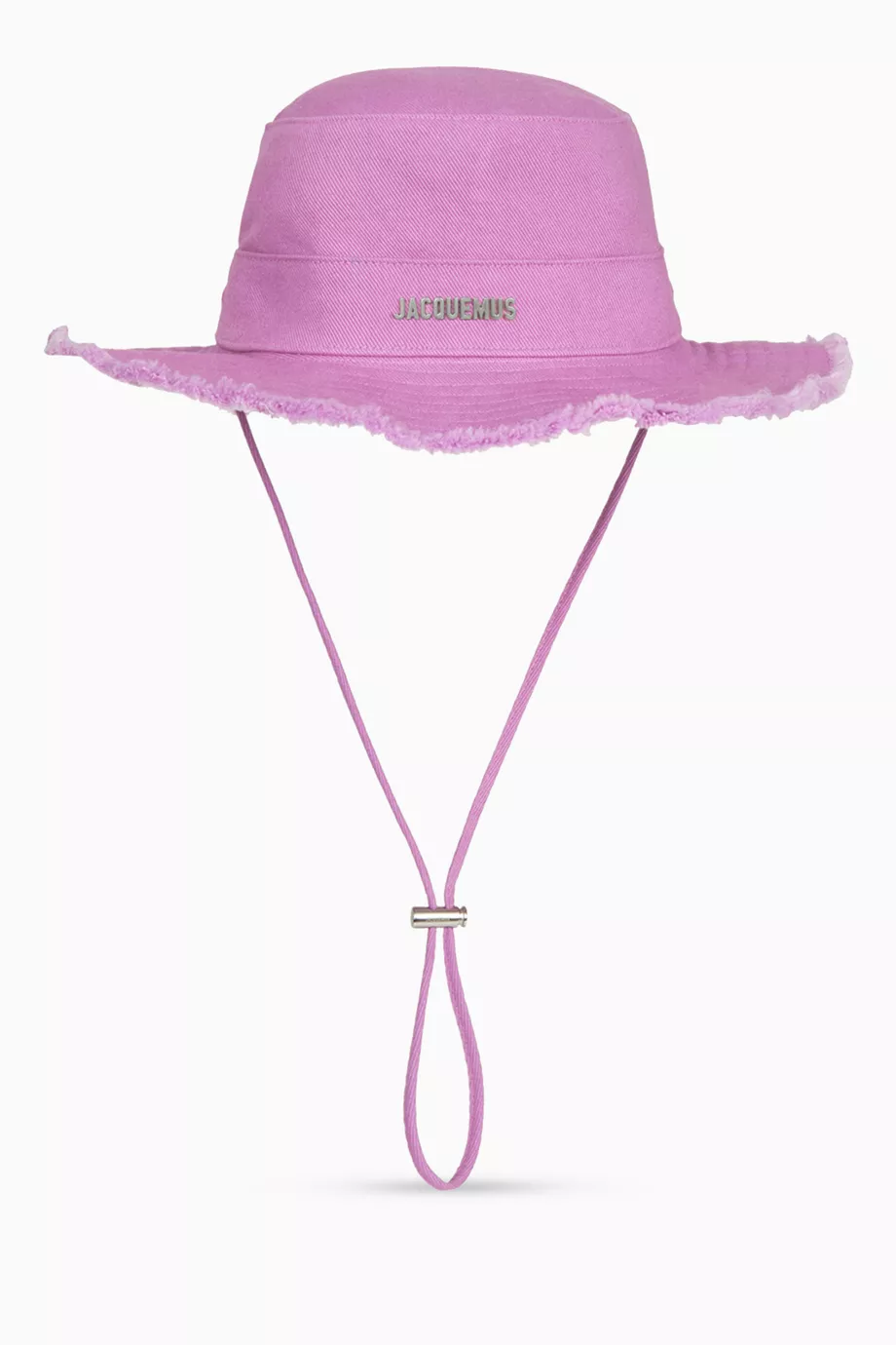 JACQUEMUS The Artichaut Bucket Hat Frayed Expedition Hat Purple Unisex Le bob artichaut hat Jacquemus Purple size 58 cm in Cotton  main image 4