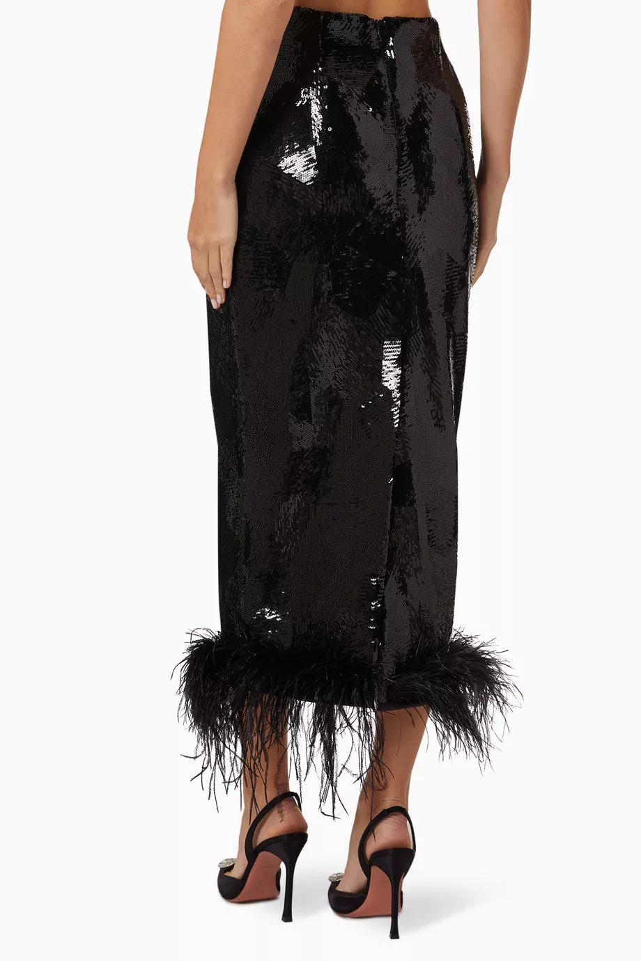 Feather skirt river island clearance