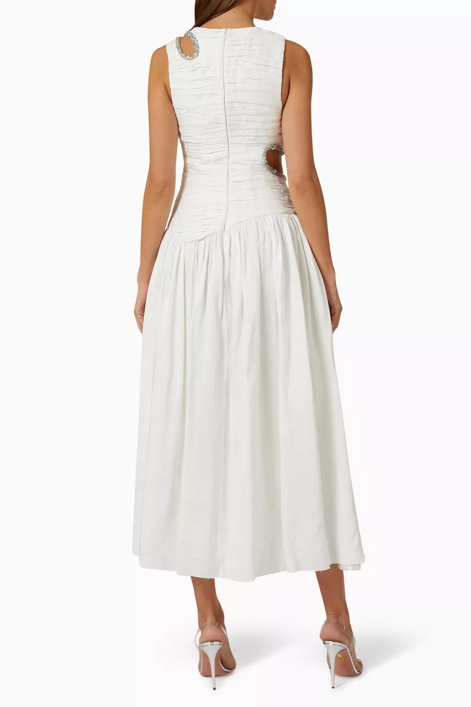 aje jolie abstract cut out midi dress Aje Jolie Abstract Cut Out Midi Dress NWT . . . . #aje #resale