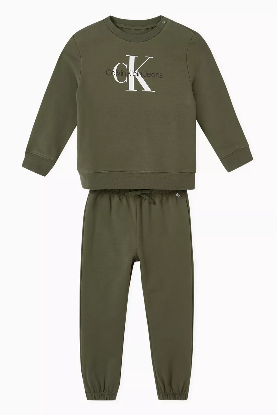 Boys calvin klein tracksuit discount