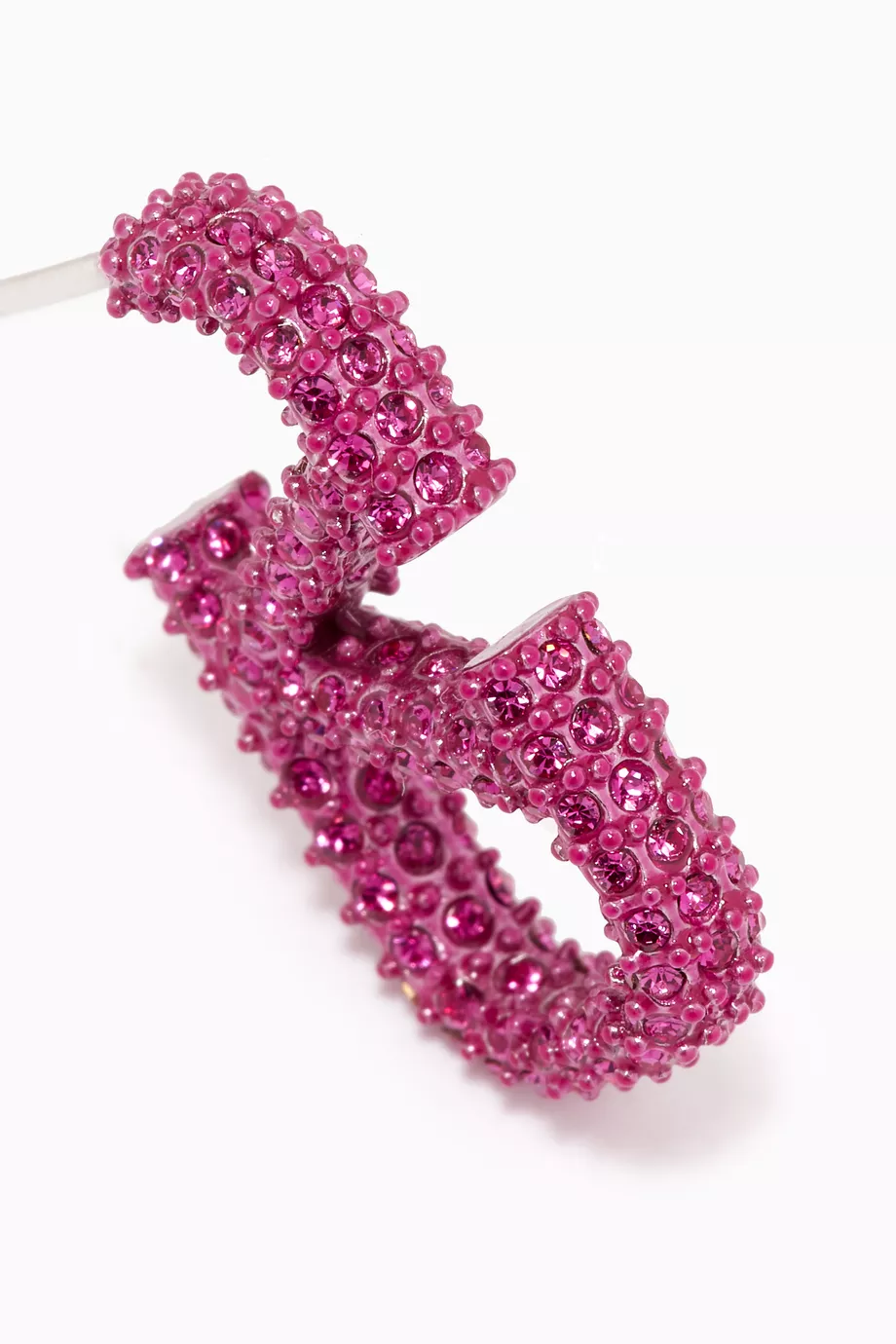 Buy Valentino Garavani Pink Valentino Garavani VLOGO Strass